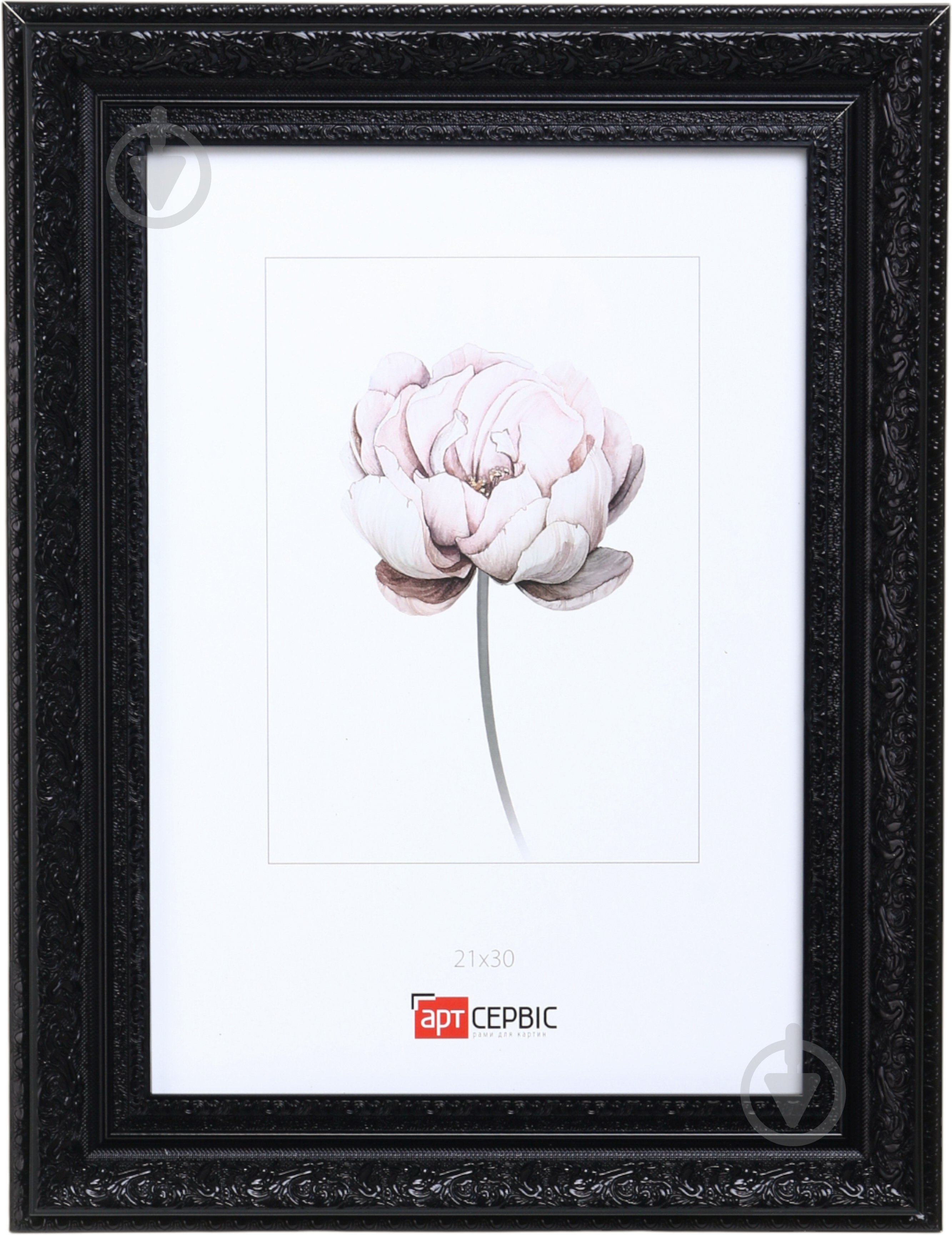 Рамка для фото Арт-Сервіс (ЕА-01934) 1 фото 21х30 см черный - фото 1