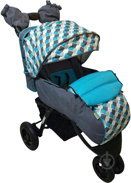 Коляска прогулянкова Babyhit Voyage Air Grey-blue - фото 2