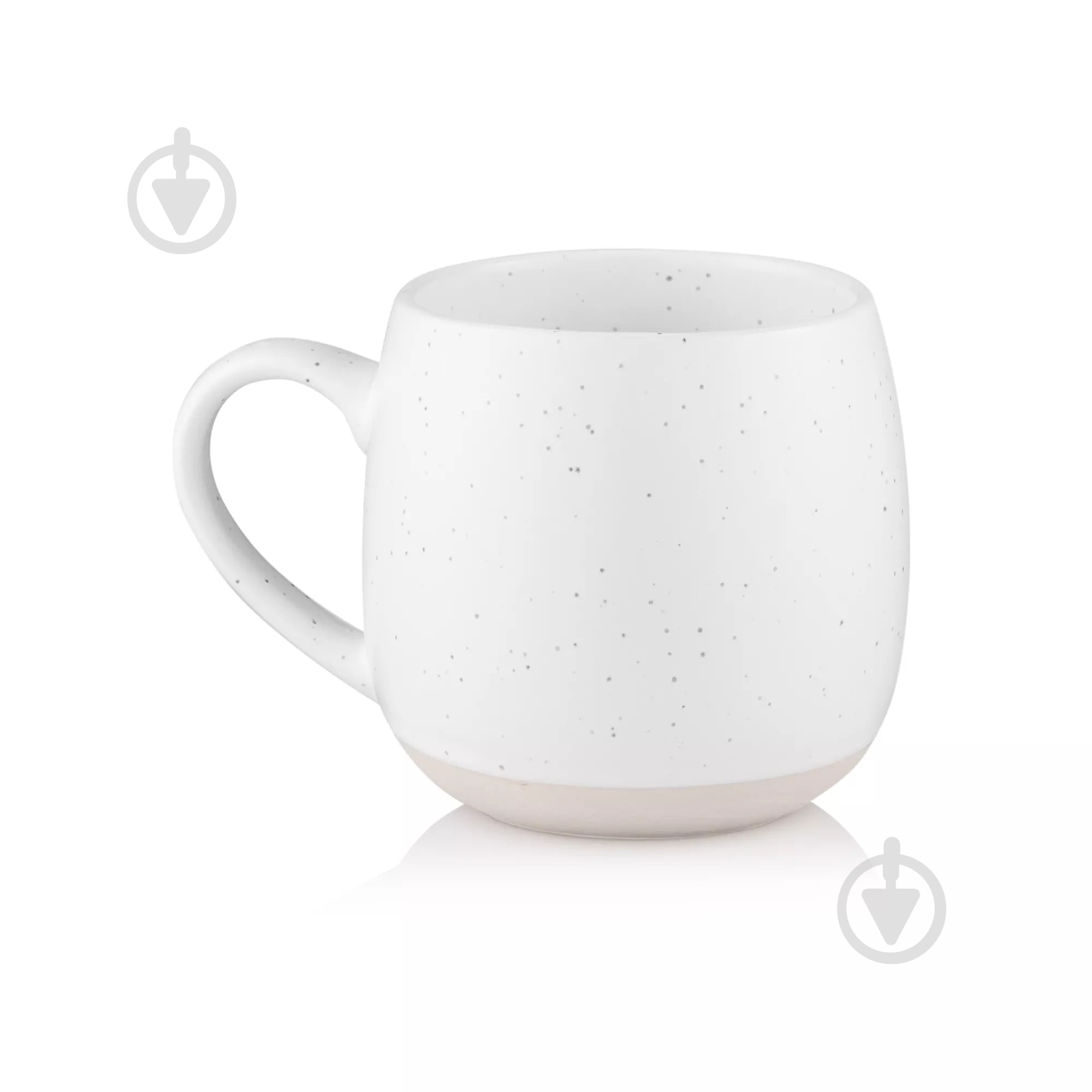 Чашка Ardesto Alcor 450 мл белый (AR3475RW) - фото 2