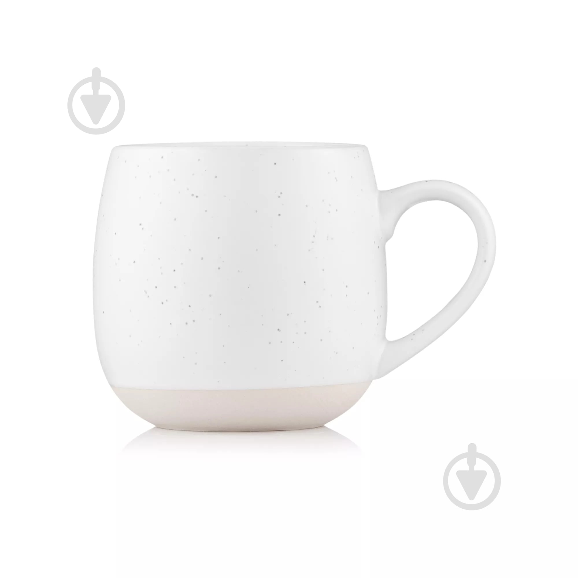 Чашка Ardesto Alcor 450 мл белый (AR3475RW) - фото 3