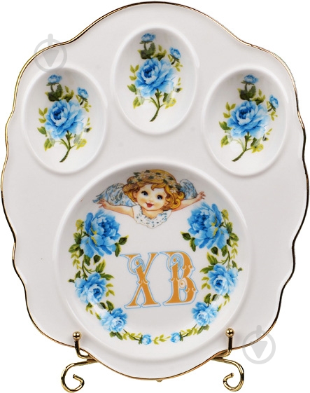 Подставка для яиц Lefard ХВ 20 см голубая 943-089 - фото 1