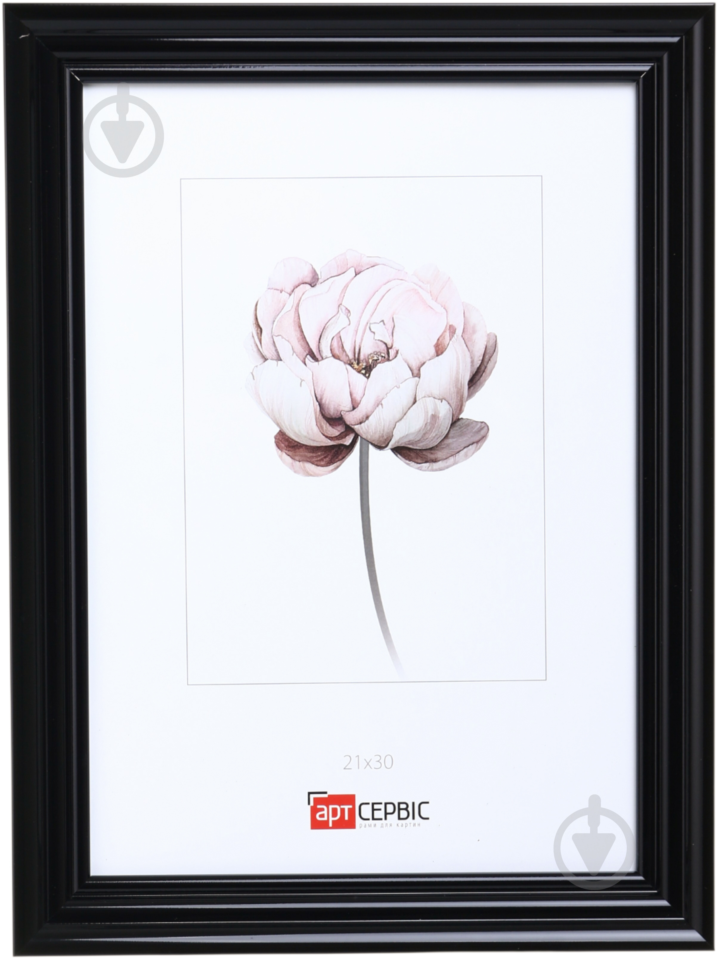Рамка для фото Арт-Сервіс (ЕА-01928) 1 фото 21х30 см черный - фото 1