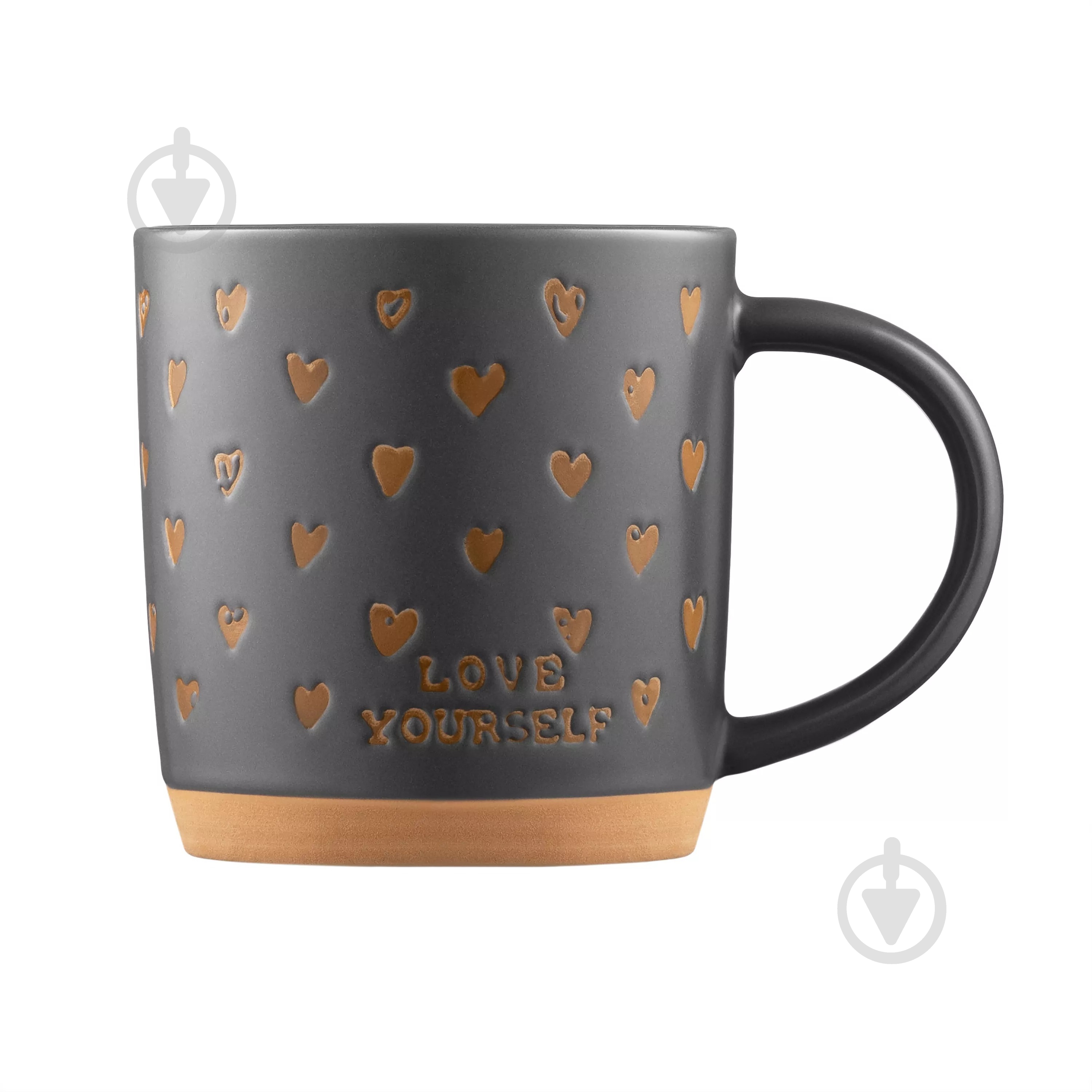 Чашка Ardesto Alda 365 мл серый (AR3496) - фото 3