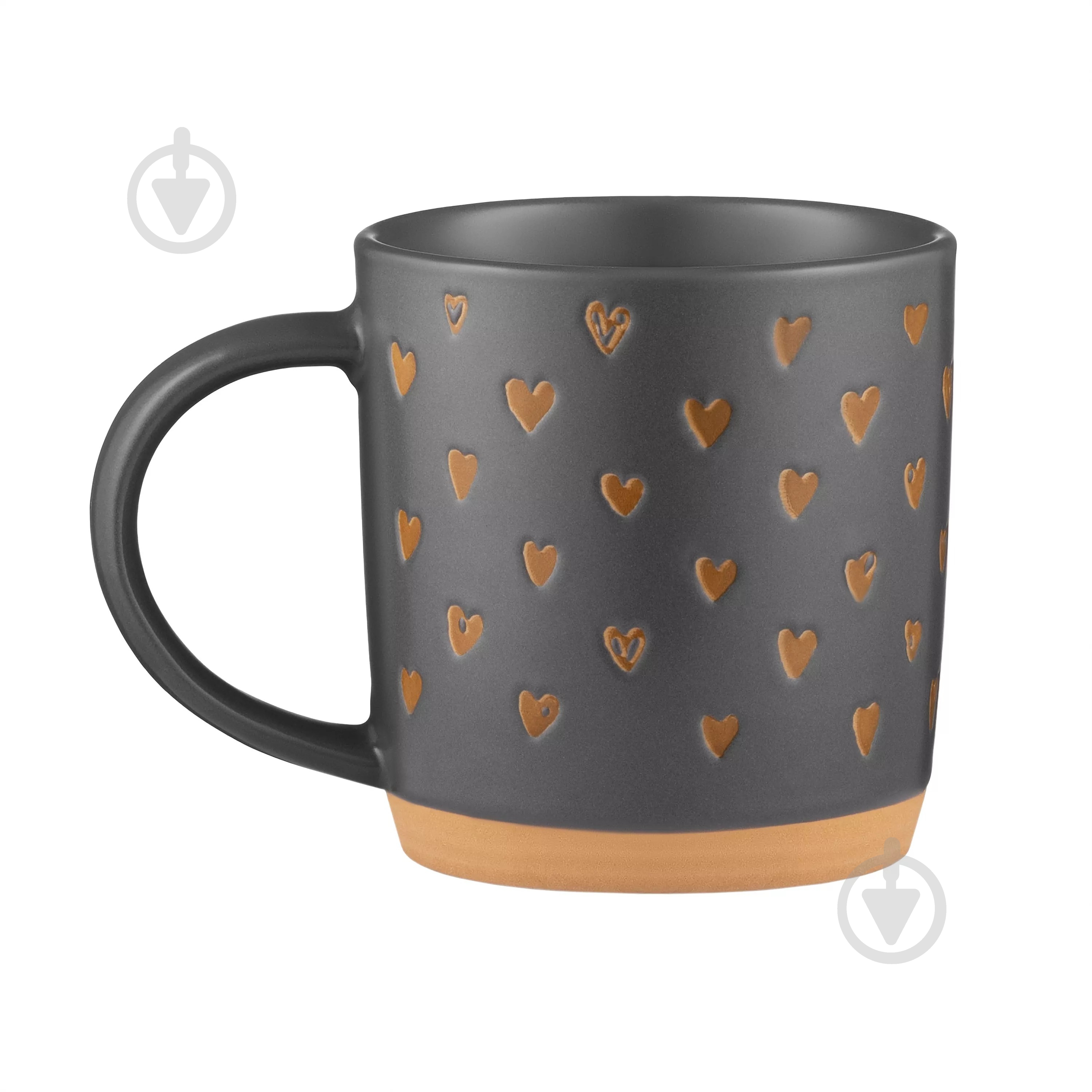 Чашка Ardesto Alda 365 мл серый (AR3496) - фото 2