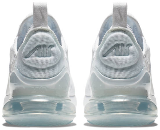 Кроссовки детские демисезонные Nike AIR MAX 270 943345-103 р.40 белые - фото 7