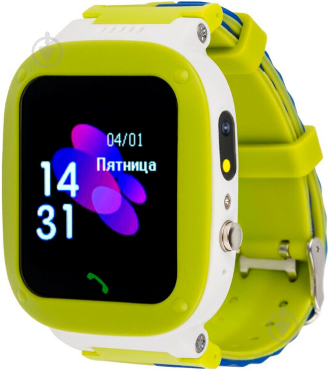 Смарт-часы AmiGo GO004 Splashproof Camera+LED green (856042) - фото 1 Смарт-часы AmiGo GO004 Splashproof Camera+LED green (856042) - фото 1