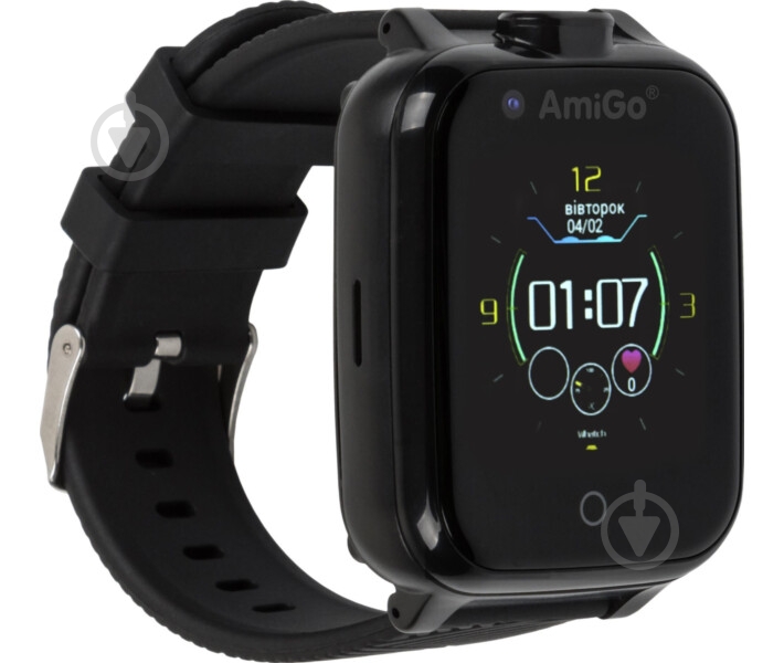 Смарт-часы AmiGo GO006 GPS 4G WIFI black (849557) - фото 1 Смарт-часы AmiGo GO006 GPS 4G WIFI black (849557) - фото 1