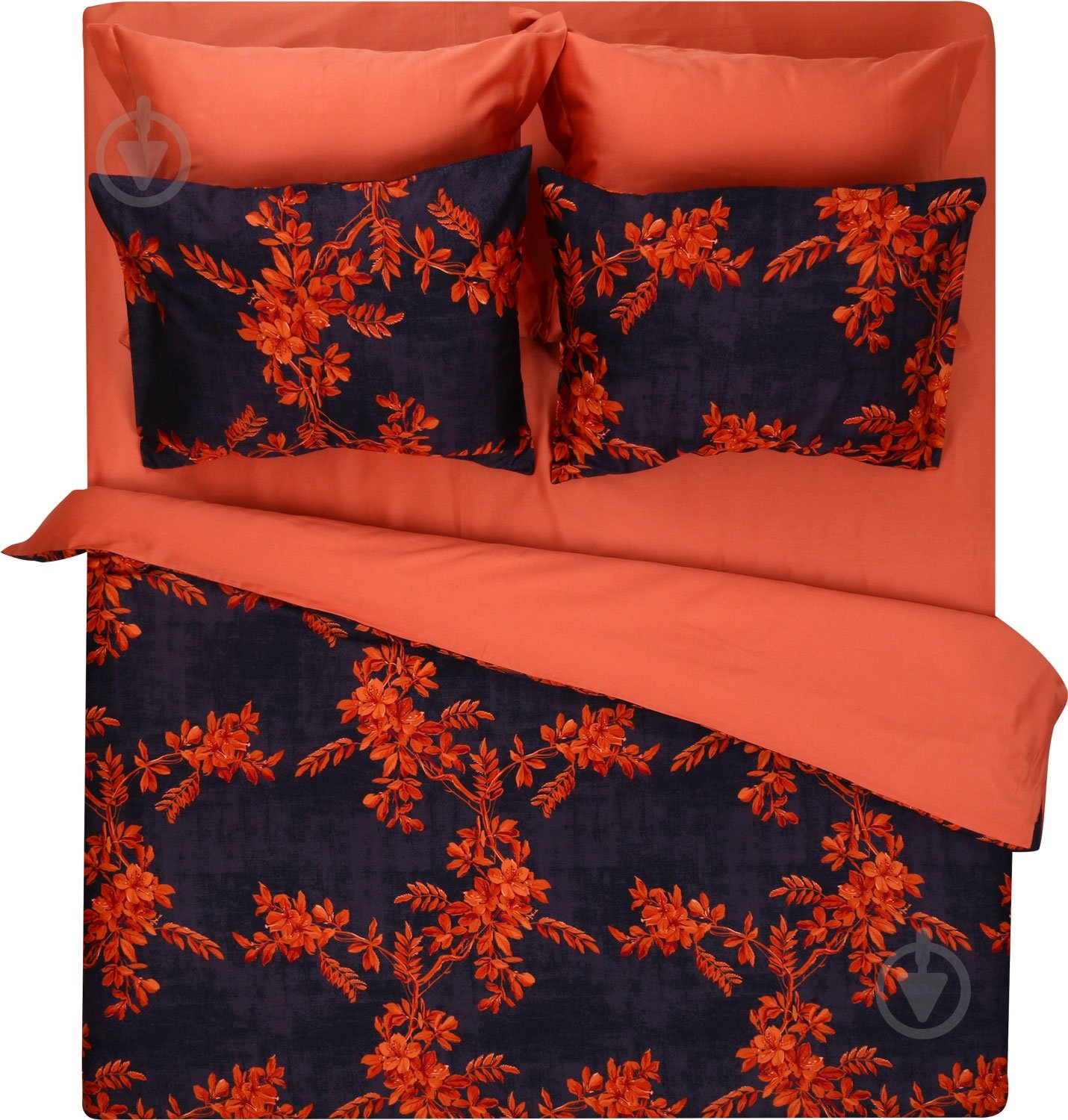 Комплект постельного белья Glenda євро разноцветный Issimo - фото 1