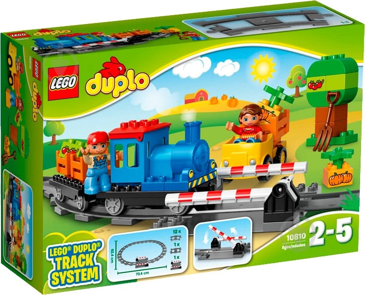 Конструктор LEGO DUPLO Игрушечный поезд 10810 - фото 1