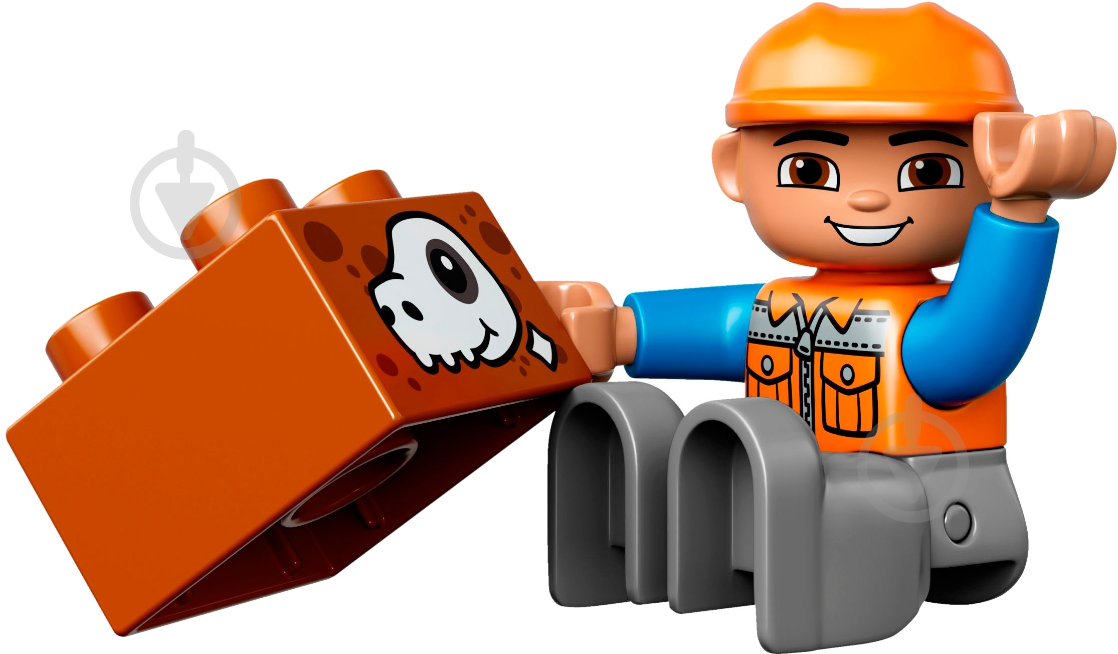 Конструктор LEGO DUPLO Екскаватор-навантажувач 10811 - фото 5