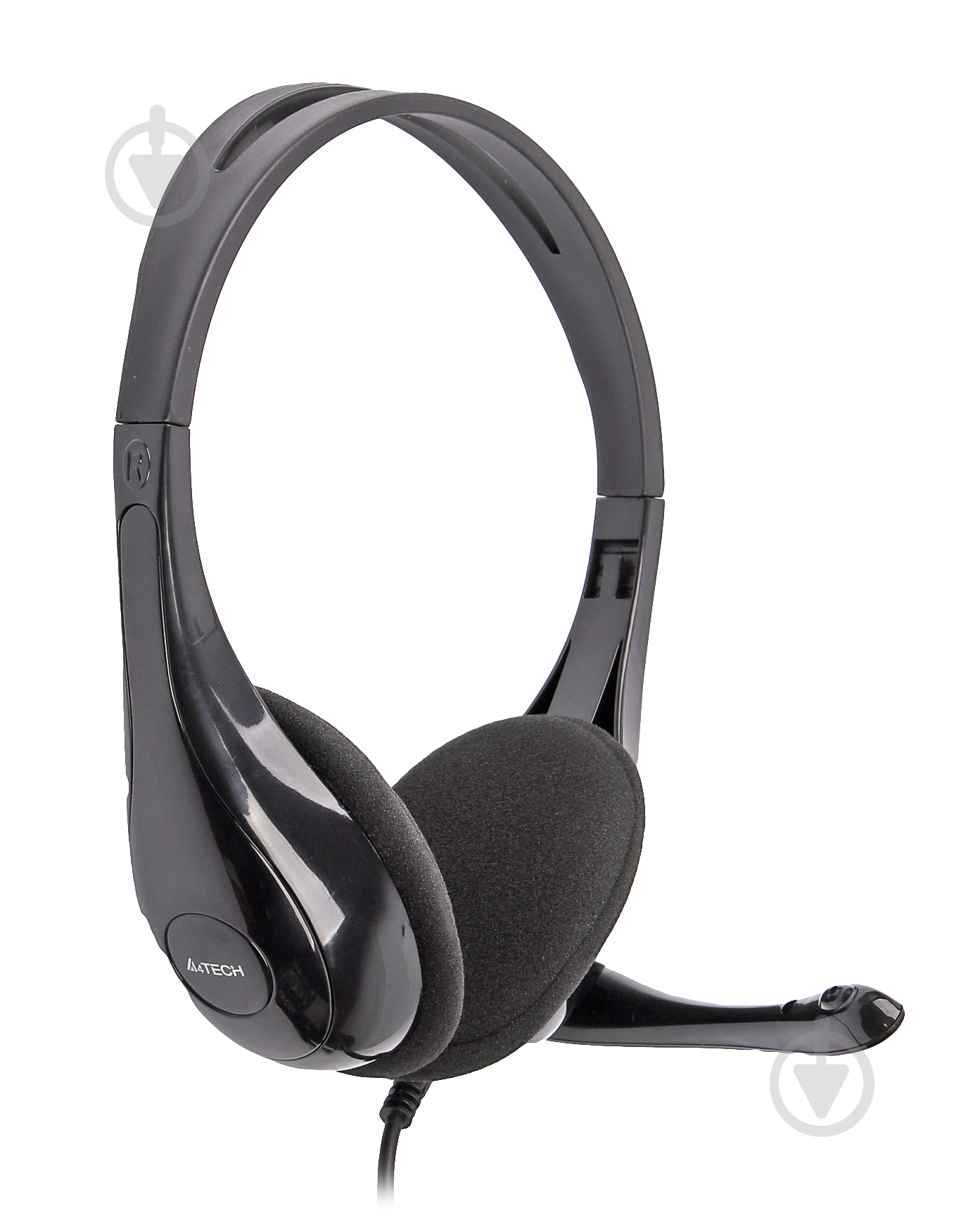 Наушники A4Tech HU-9 black (HU-9) USB - фото 1 Наушники A4Tech HU-9 black (HU-9) USB - фото 1