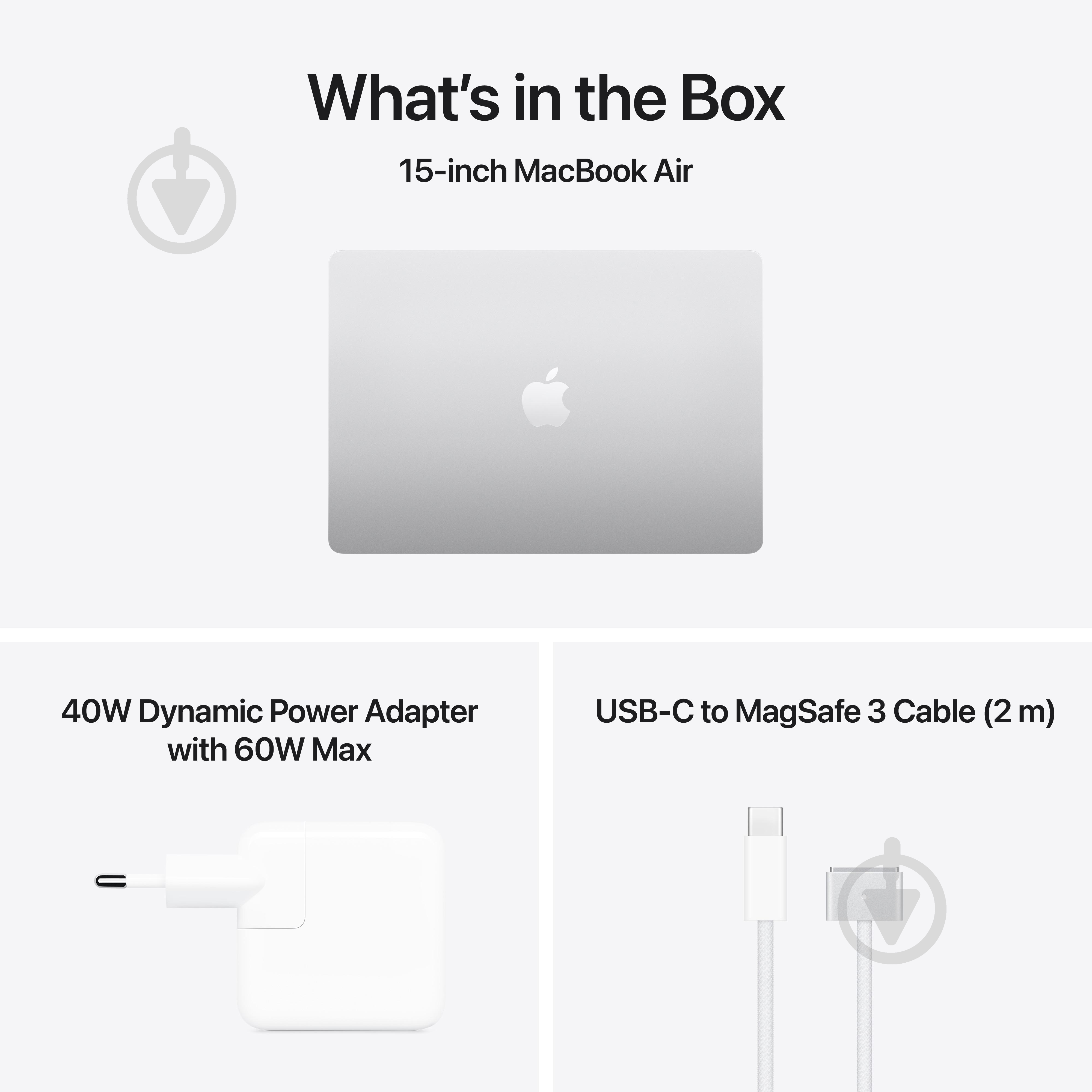 Ноутбук Apple MacBook Air M5 2026 16GB/512GB 15,3" (MDV94UA/A) silver - фото 9 Ноутбук Apple MacBook Air M5 2026 16GB/512GB 15,3" (MDV94UA/A) silver - фото 9