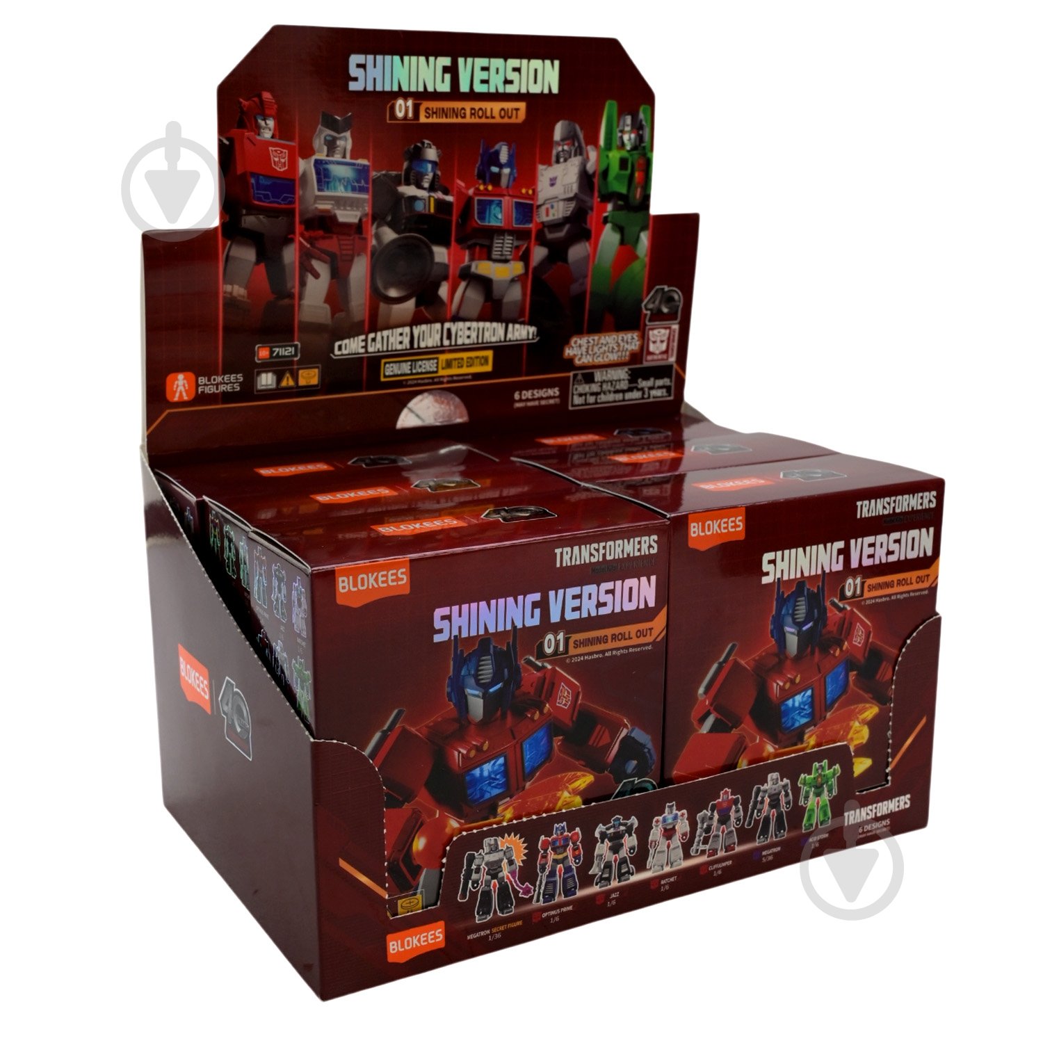 Фигурка-конструктор Blokees Transformersарт 71121 - фото 9