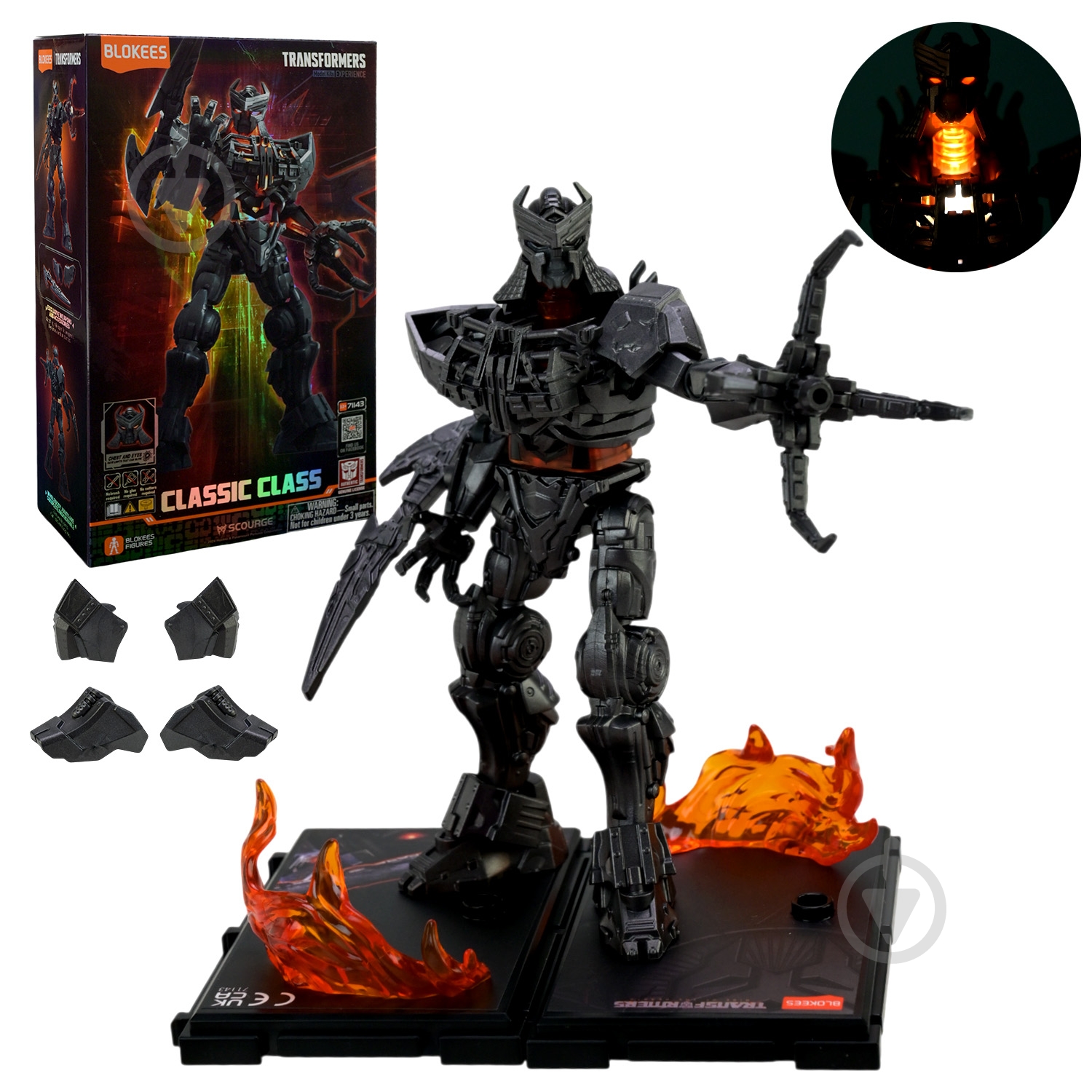 Фигурка-конструктор Blokees Transformersарт 71143 - фото 1 Фигурка-конструктор Blokees Transformersарт 71143 - фото 1