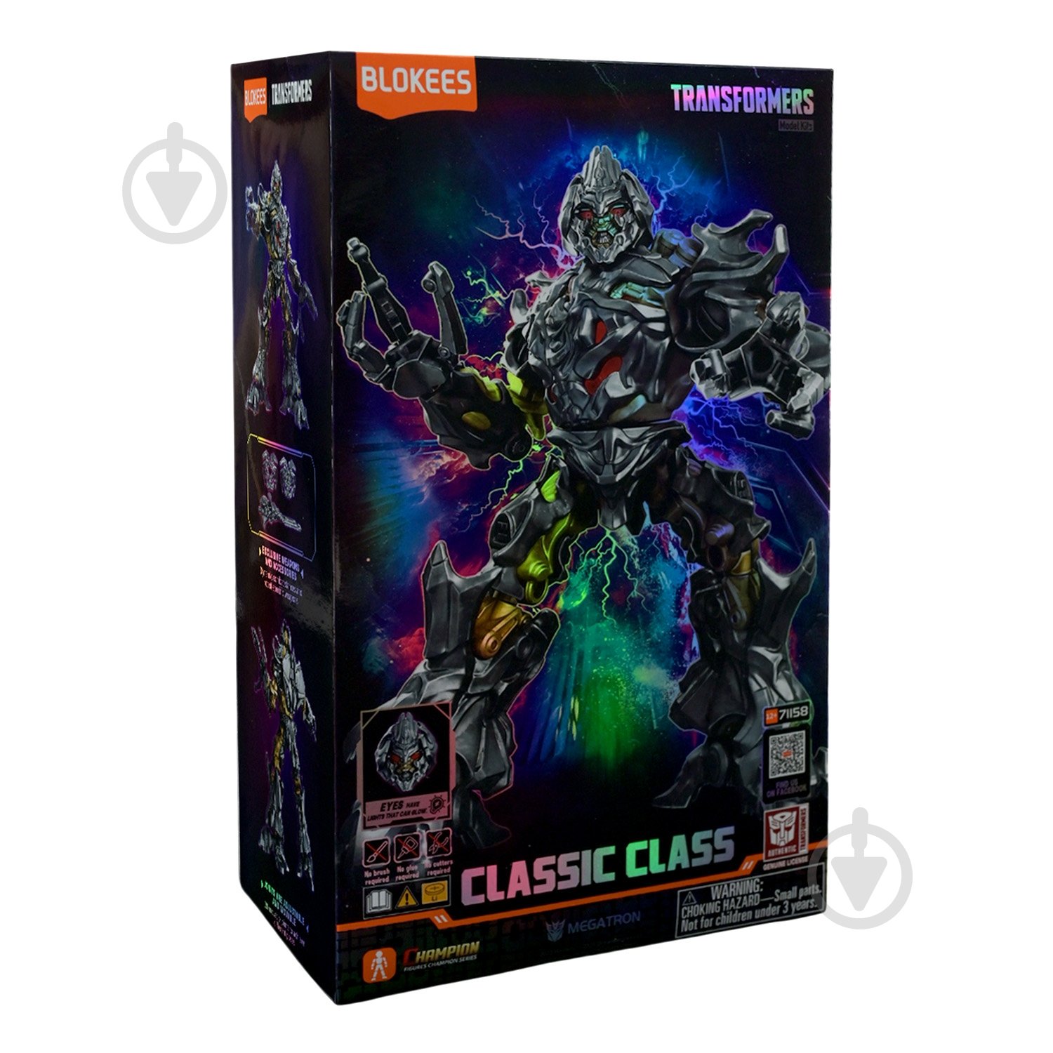 Фигурка-конструктор Blokees Transformersарт 71158 - фото 9 Фигурка-конструктор Blokees Transformersарт 71158 - фото 9