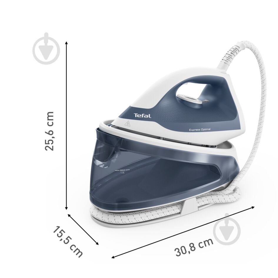 Утюг с парогенератором Tefal Express Optimal SV4110E0 - фото 13 Утюг с парогенератором Tefal Express Optimal SV4110E0 - фото 13