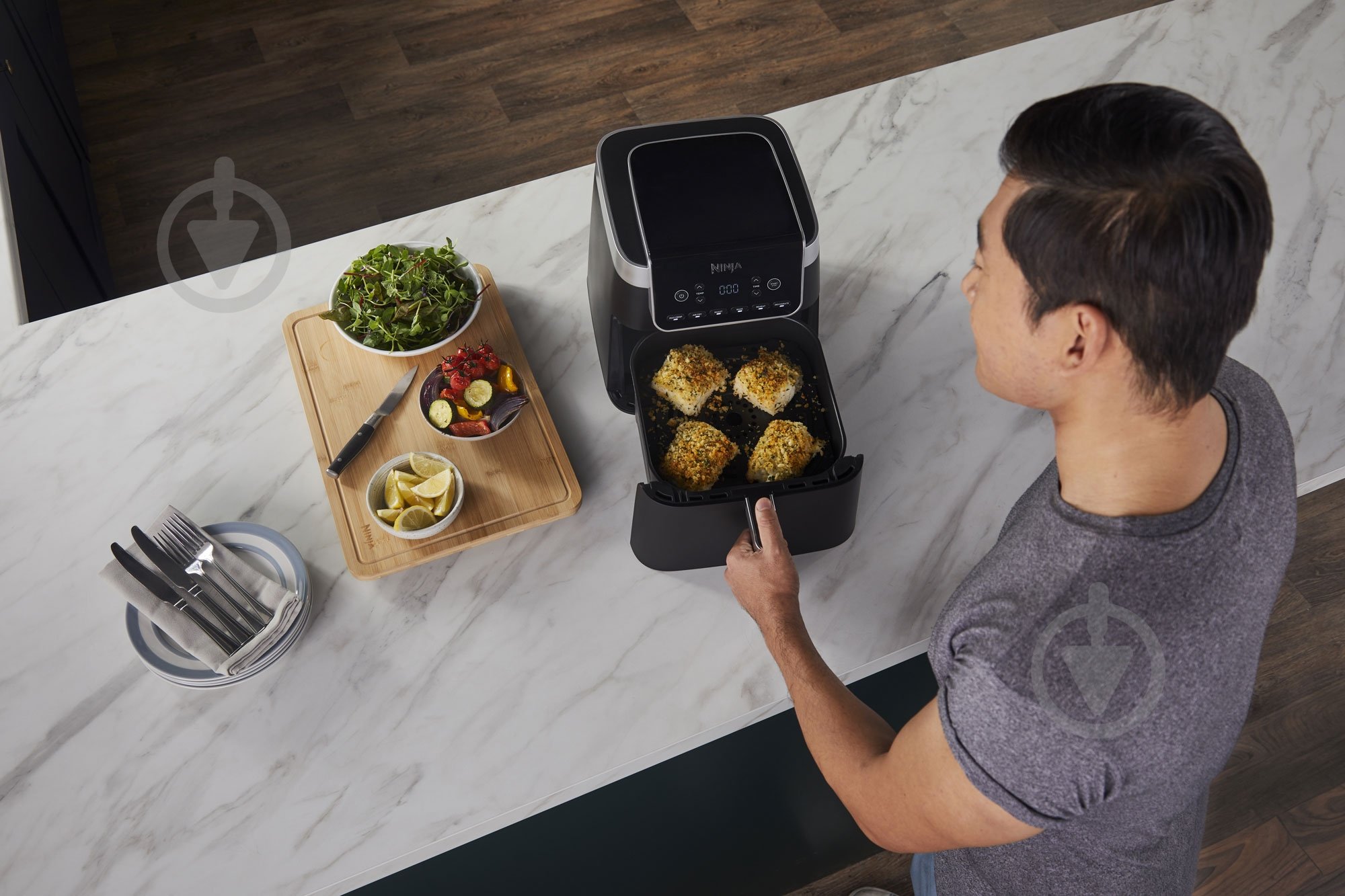 Мультипечь NINJA Air Fryer MAX PRO AF180EU - фото 12 Мультипечь NINJA Air Fryer MAX PRO AF180EU - фото 12