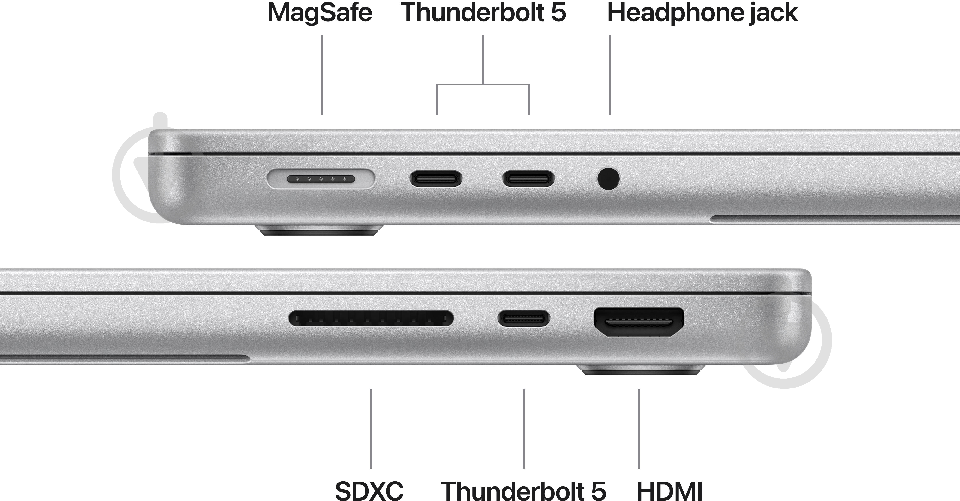 Ноутбук Apple MacBook Pro M5 Max 2026 36GB/2TB 14,2" (MGDQ4UA/A) silver - фото 7