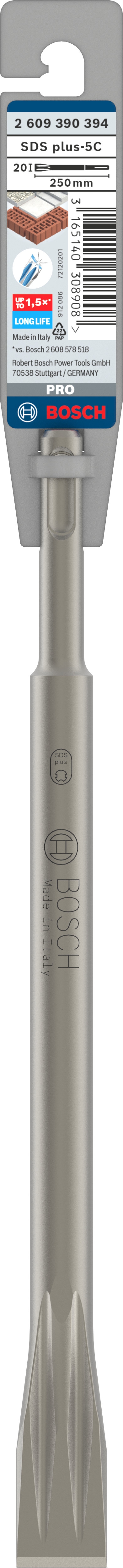 Зубило Bosch SDS-plus 20x250 мм 2609390394 - фото 1