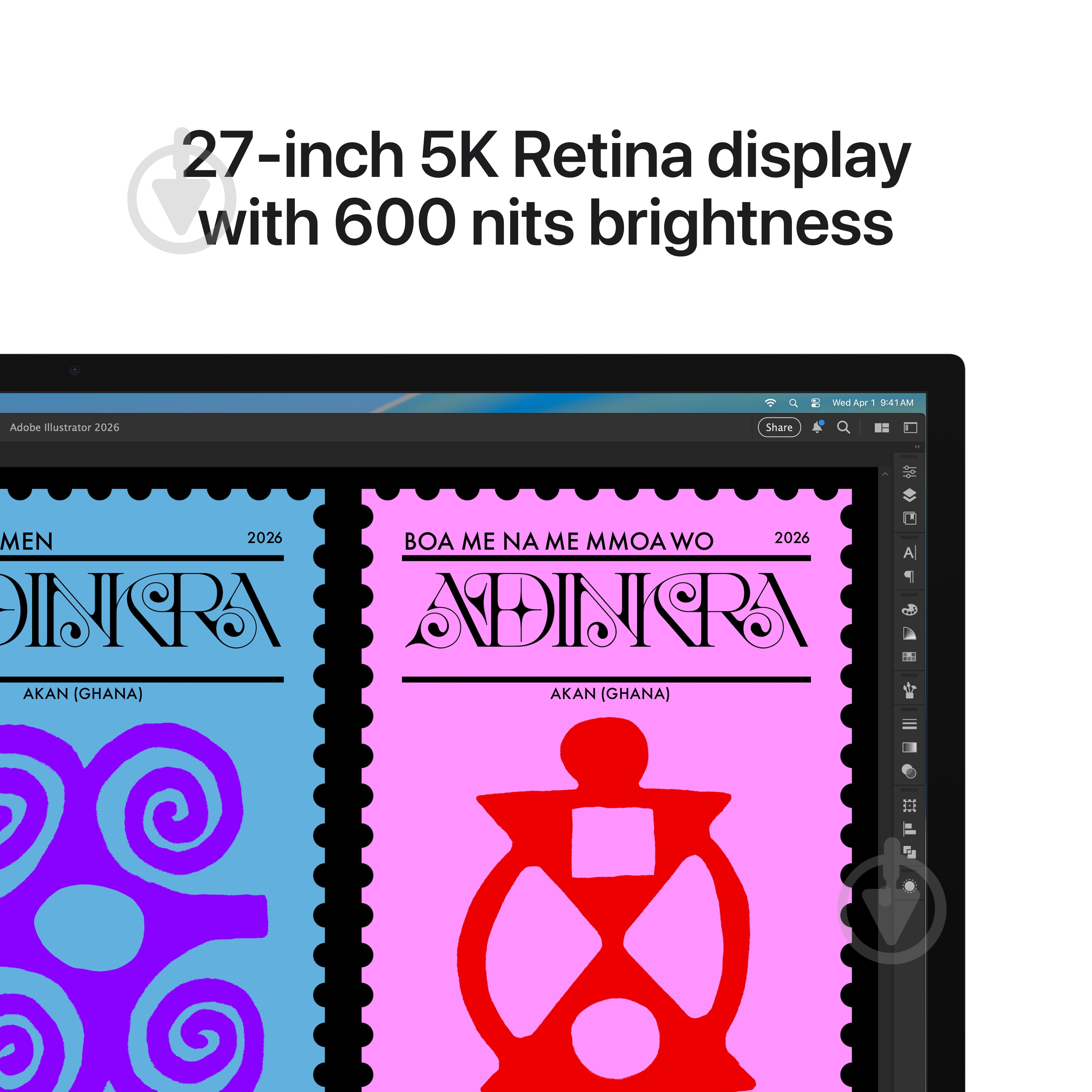 Монитор Apple Studio Display 2026 5K Standard glass 27" (MFEW4RU/A) - фото 3