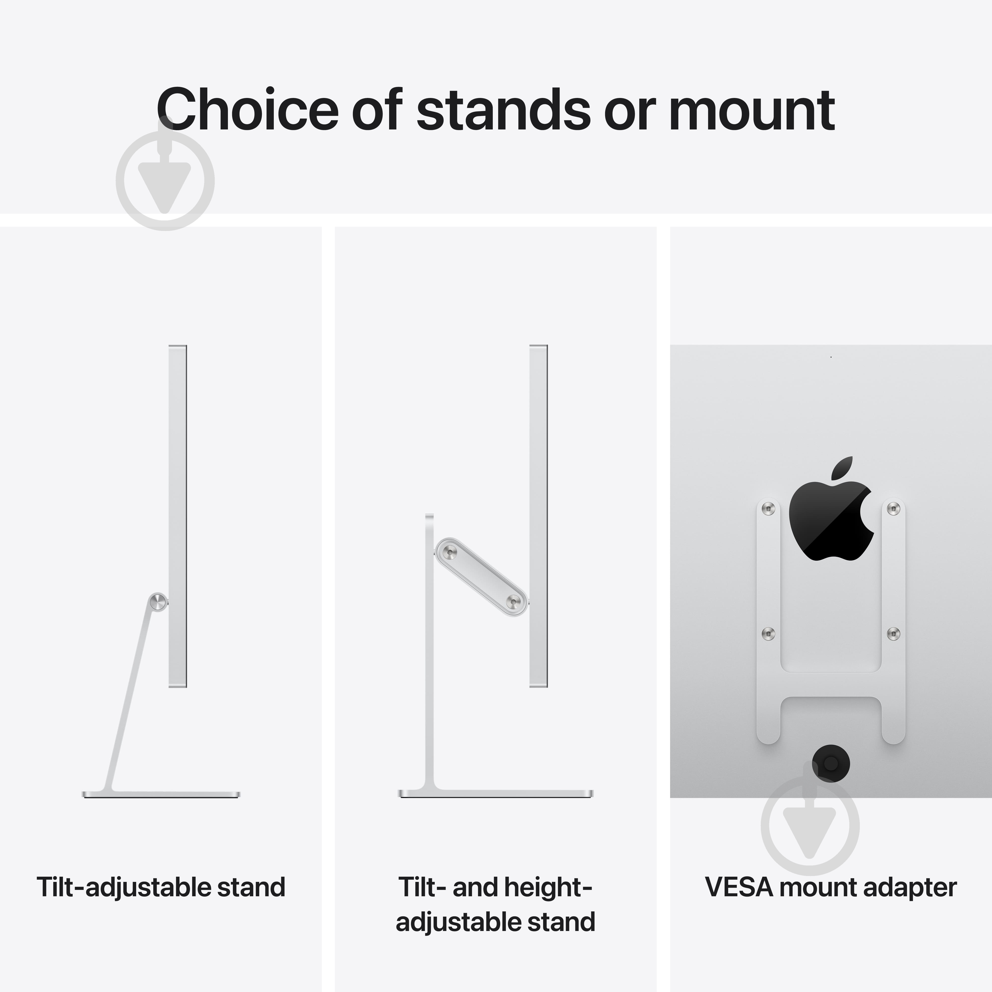 Монитор Apple Studio Display 2026 5K Standard glass 27" (MFEW4RU/A) - фото 6
