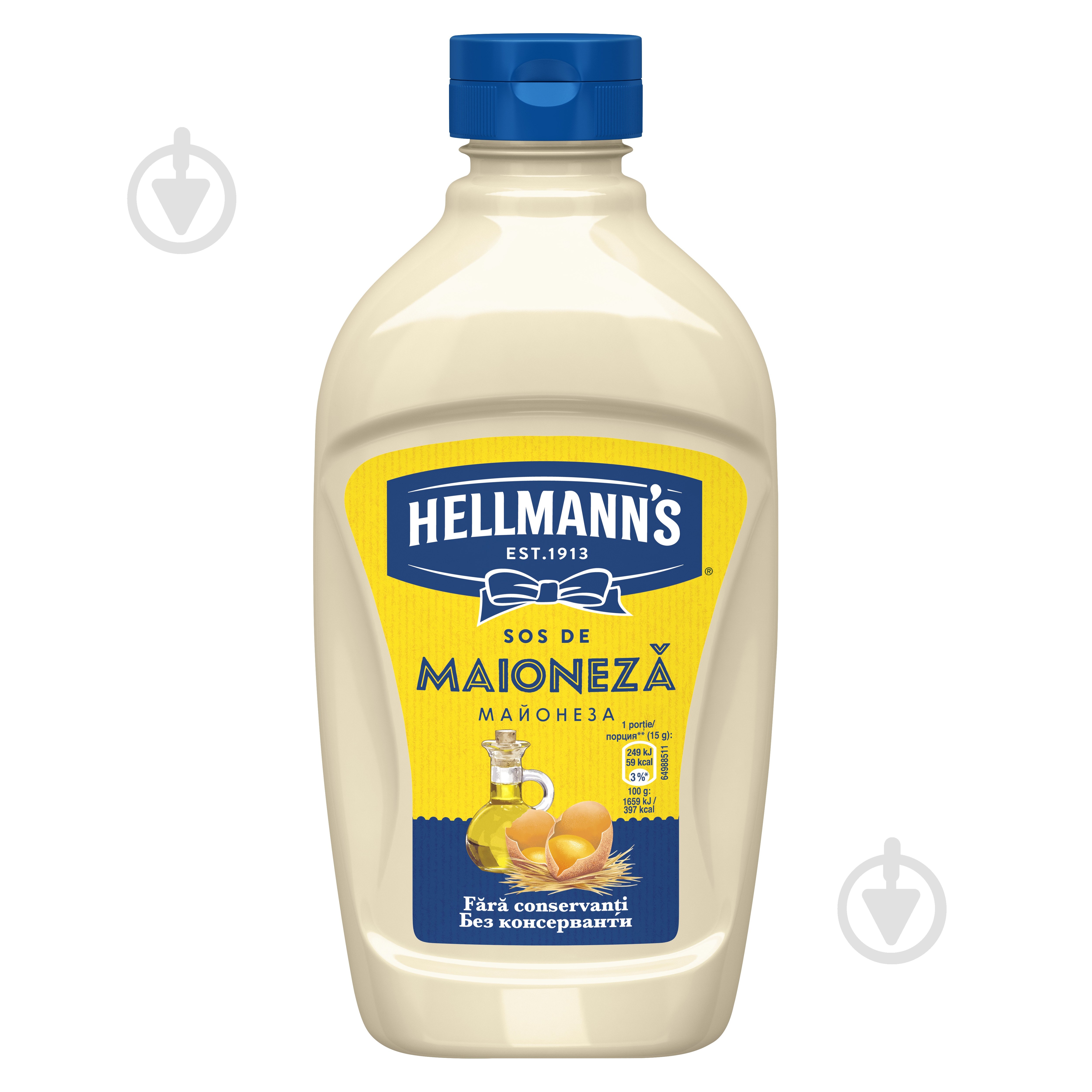 Соус майонезный Hellmann's 41,00% - фото 1 Соус майонезный Hellmann's 41,00% - фото 1