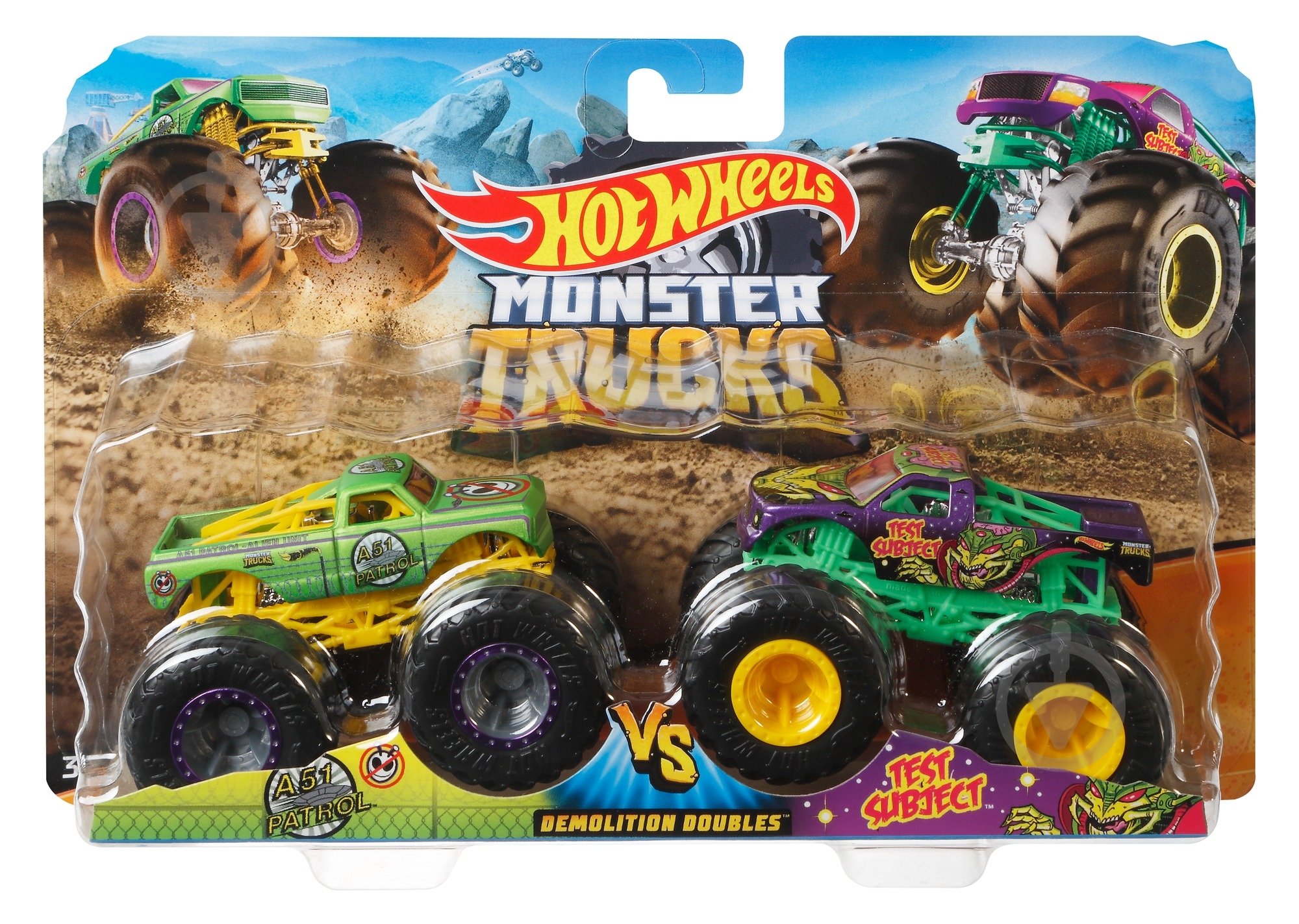 Ігровий набір Hot Wheels внедорожники в асорт. 1:64 FYJ64 - фото 9