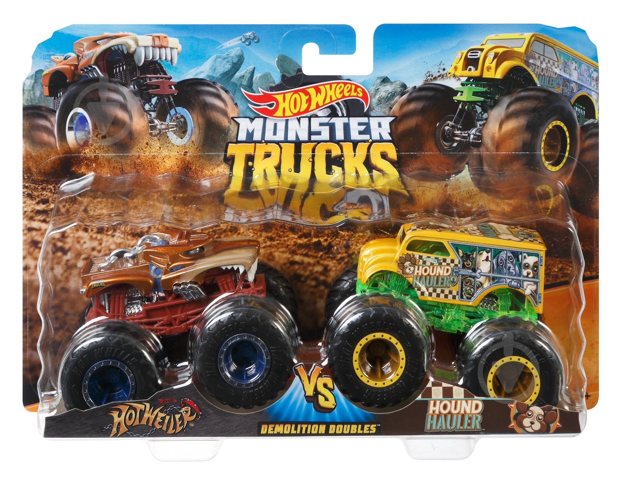 Ігровий набір Hot Wheels внедорожники в асорт. 1:64 FYJ64 - фото 1