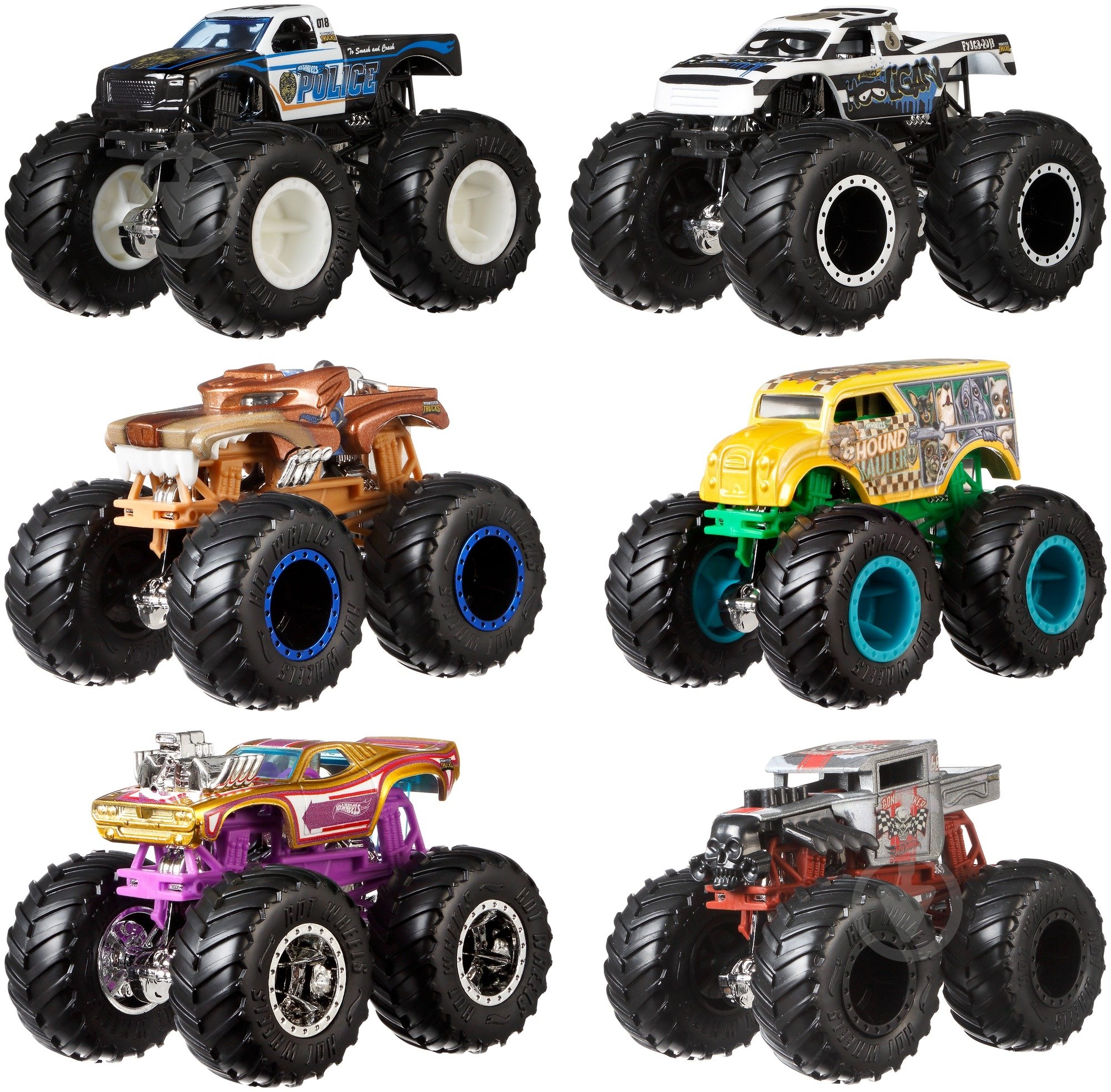 Ігровий набір Hot Wheels внедорожники в асорт. 1:64 FYJ64 - фото 3