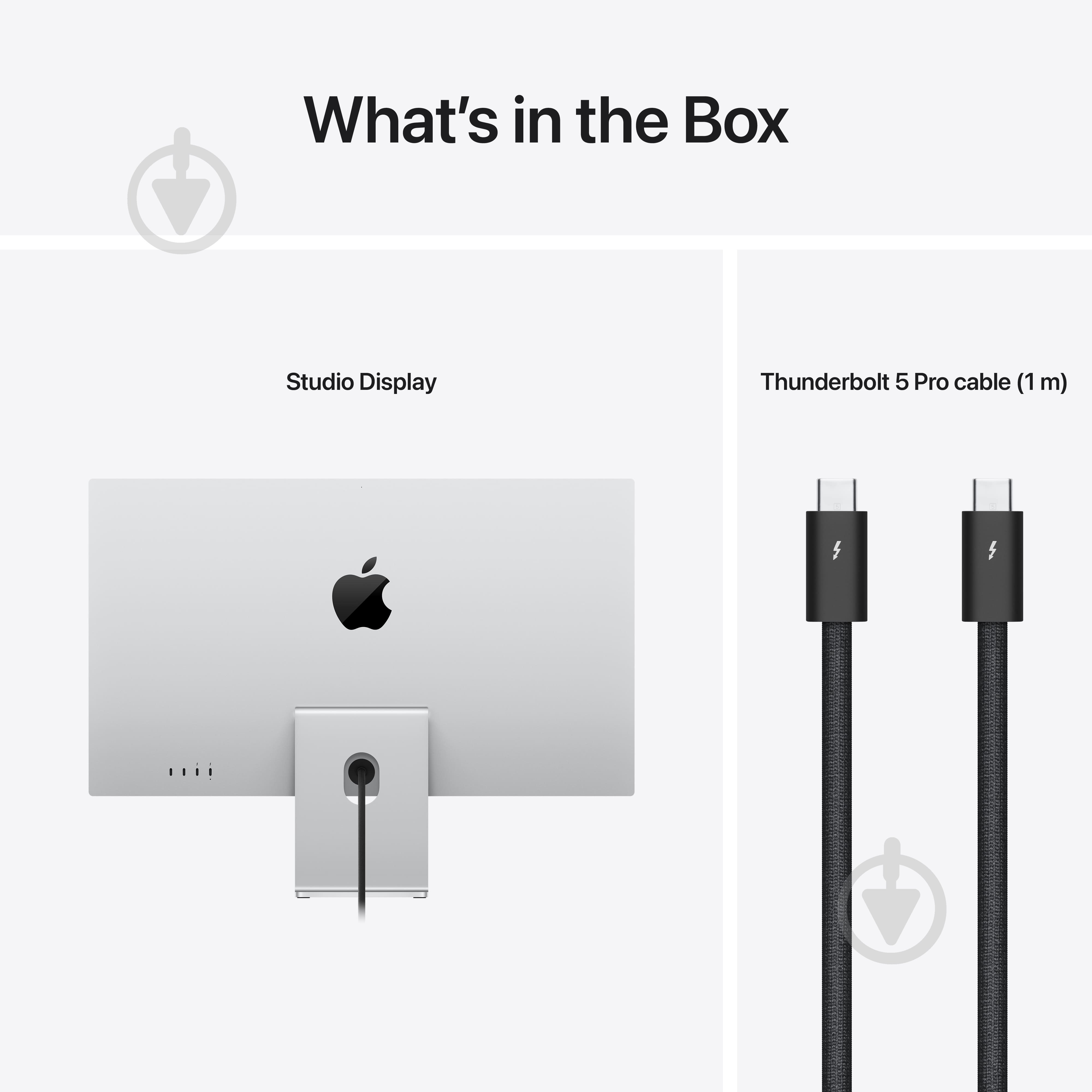 Монитор Apple Studio Display - Standard glass - VESA mount adapter (Stand not included) 27" (MFF24RU/A) - фото 9