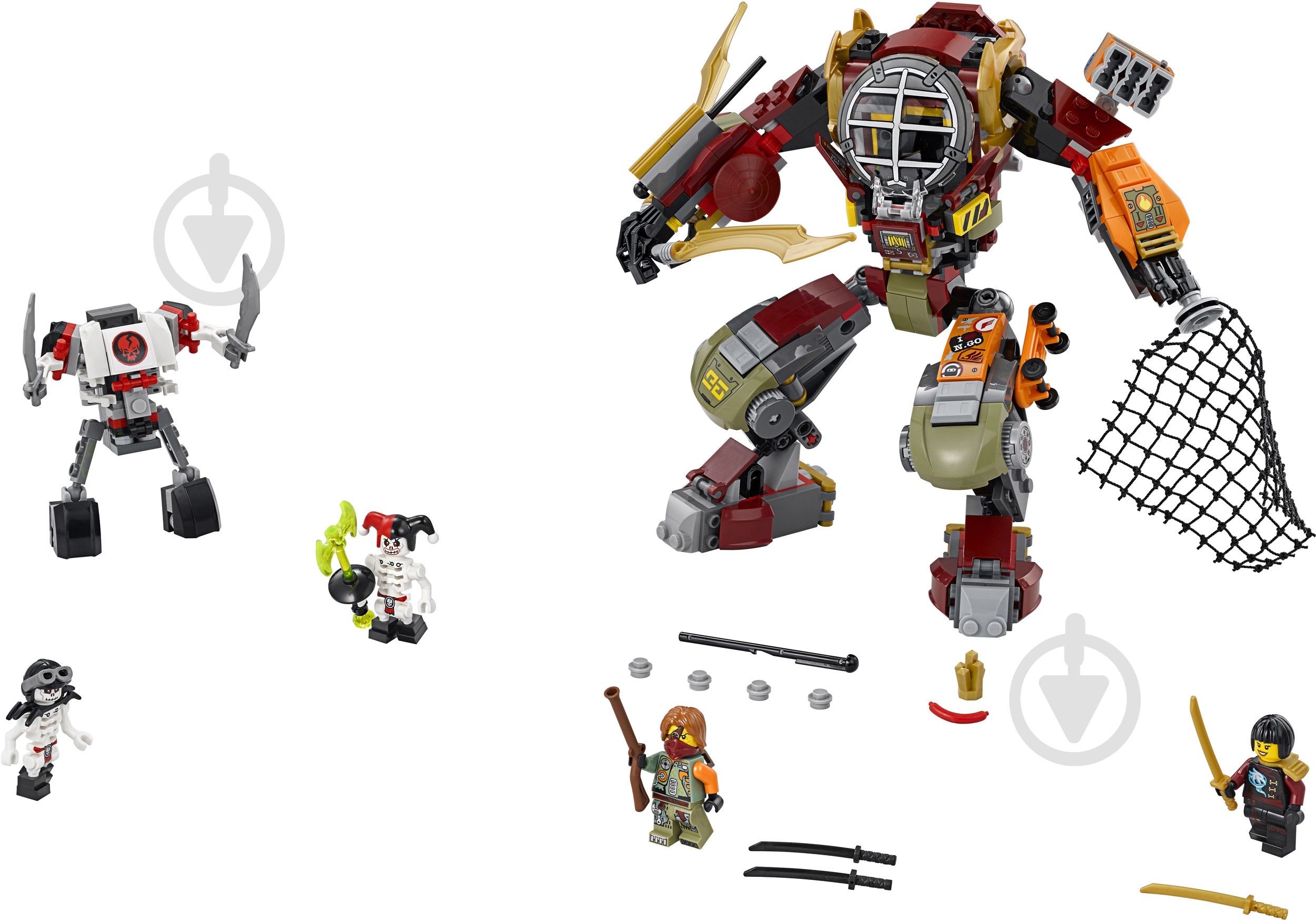 ᐉ Конструктор LEGO Ninjago Робот-спасатель Ронина 70592 • Купить