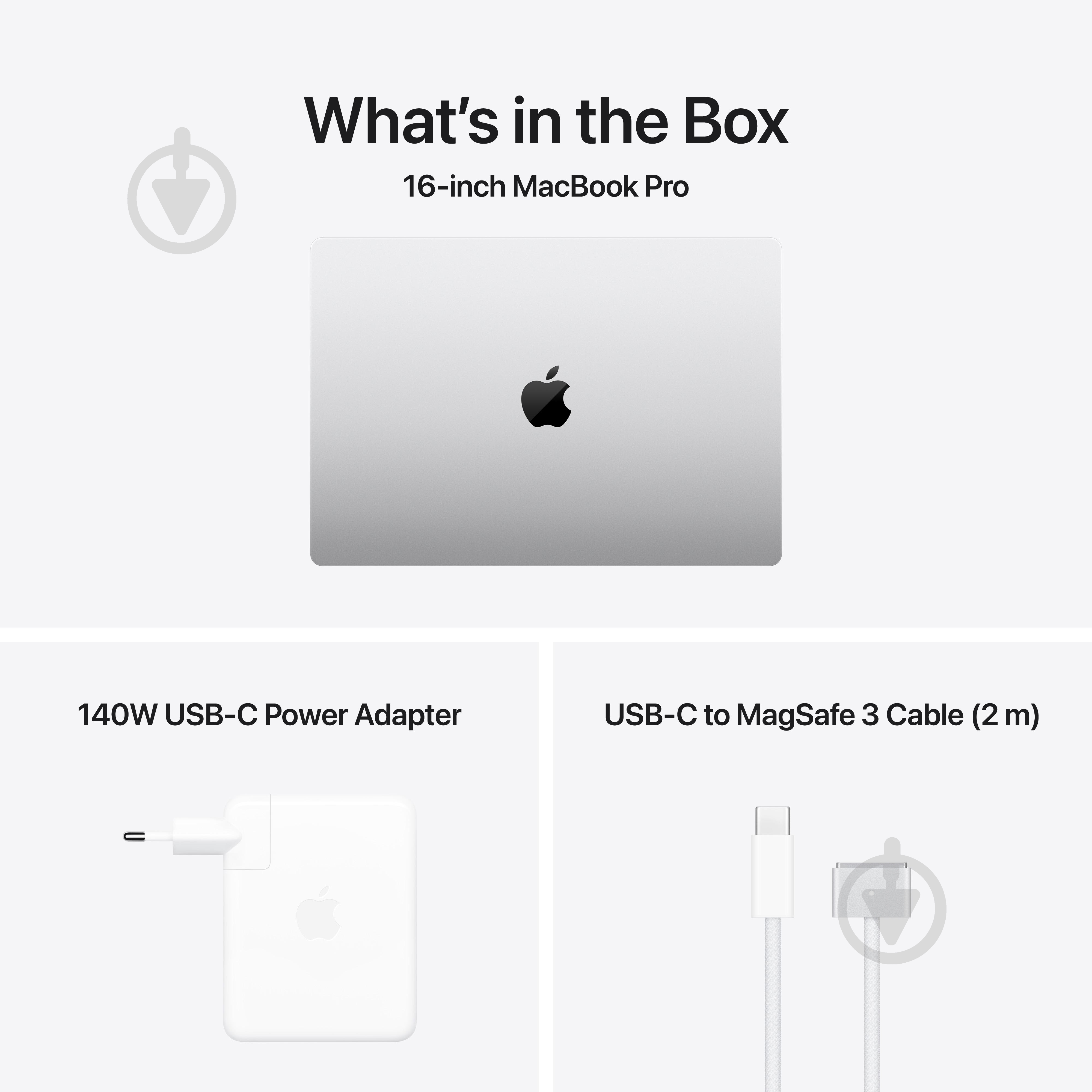 Ноутбук Apple MacBook Pro M5 Max 2026 48GB/2TB 16,2" (MGE94UA/A) silver - фото 9 Ноутбук Apple MacBook Pro M5 Max 2026 48GB/2TB 16,2" (MGE94UA/A) silver - фото 9