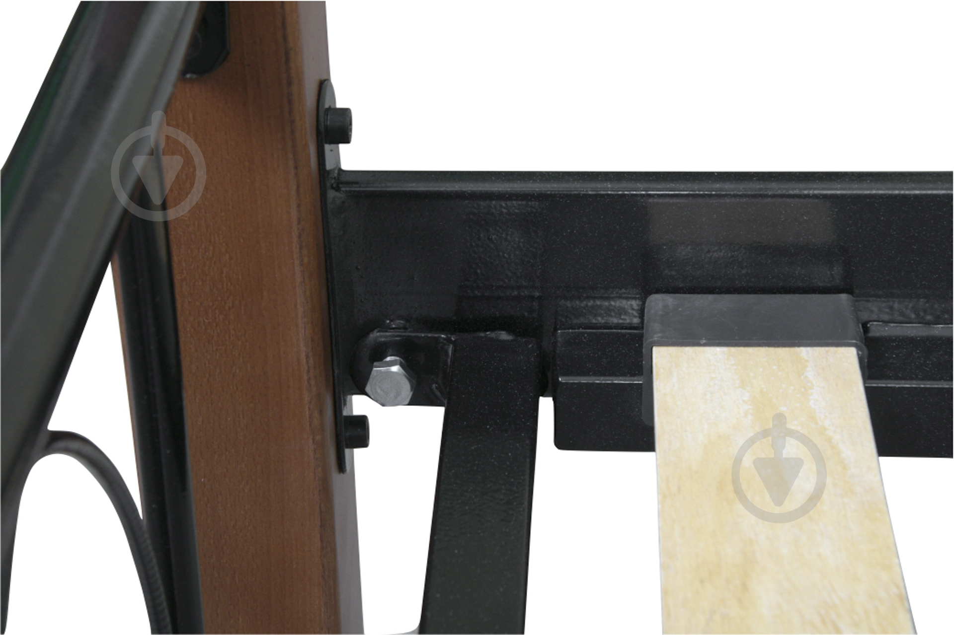 УЦЕНКА! Кровать Eagle E1663 Vederi 160x200 см черный (УЦ №161) - фото 4