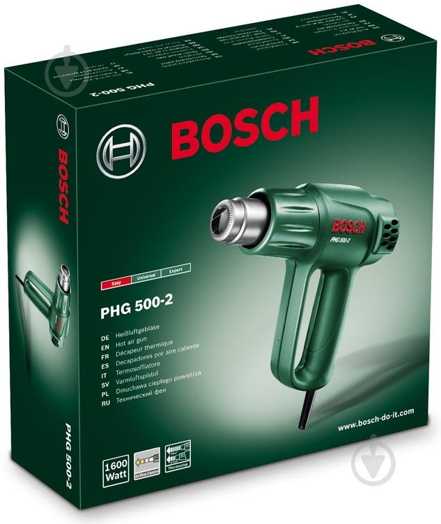 Фен строительный Bosch PHG 500-2 060329A008 - фото 2