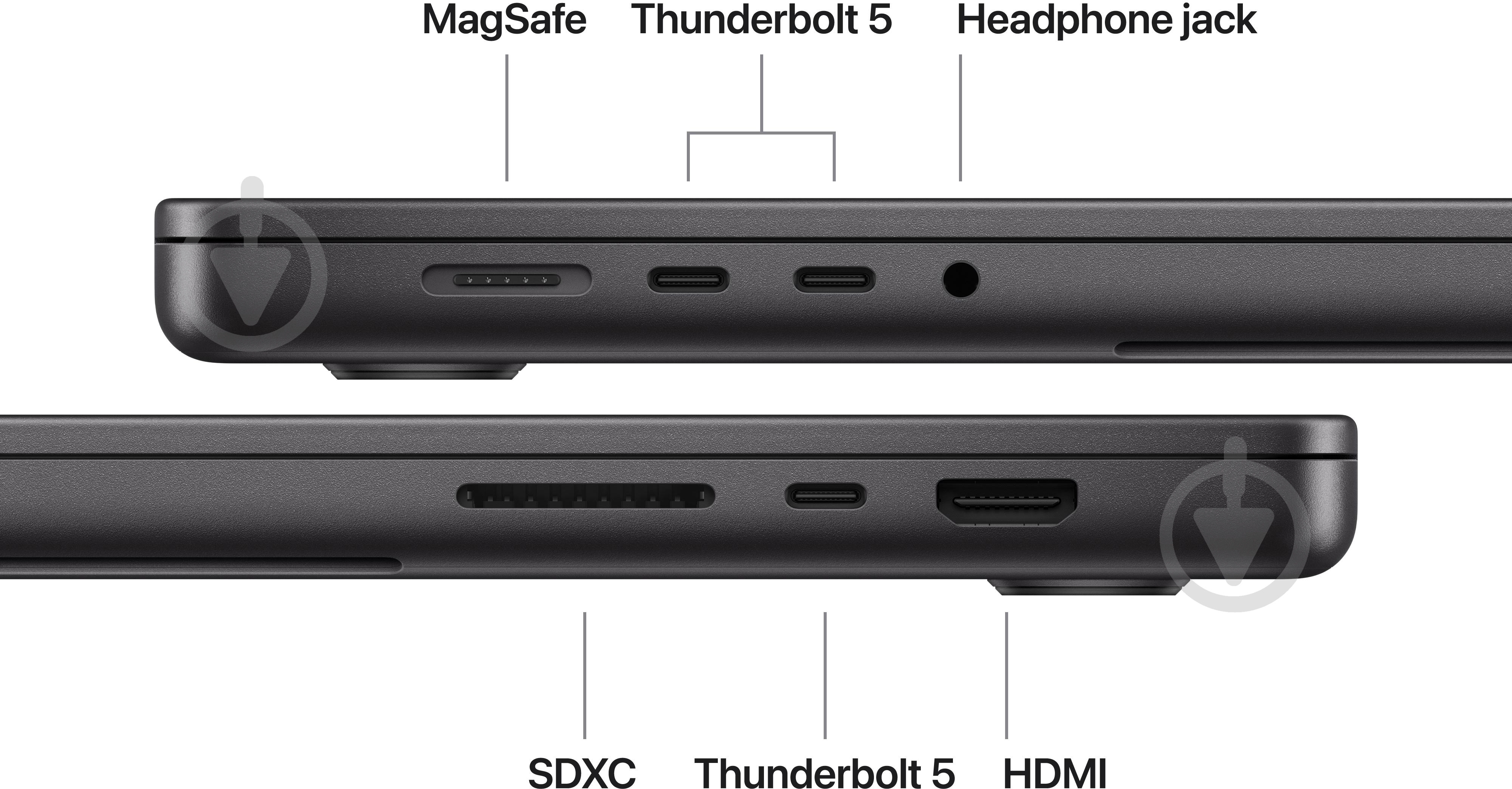 Ноутбук Apple MacBook Pro M5 Pro 2026 24GB/1TB 16,2" (MGEA4UA/A) space black - фото 7 Ноутбук Apple MacBook Pro M5 Pro 2026 24GB/1TB 16,2" (MGEA4UA/A) space black - фото 7