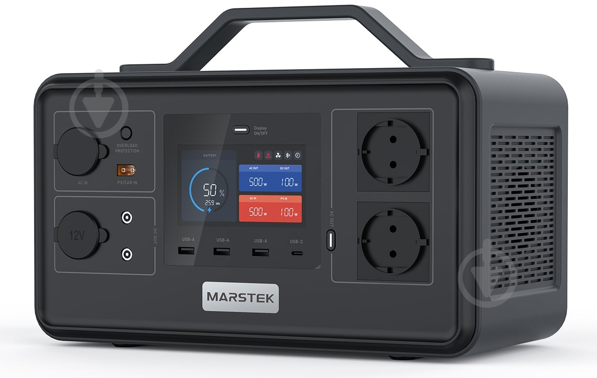 Зарядна станція Marstek A500Pro (518 Вт·год) - фото 1