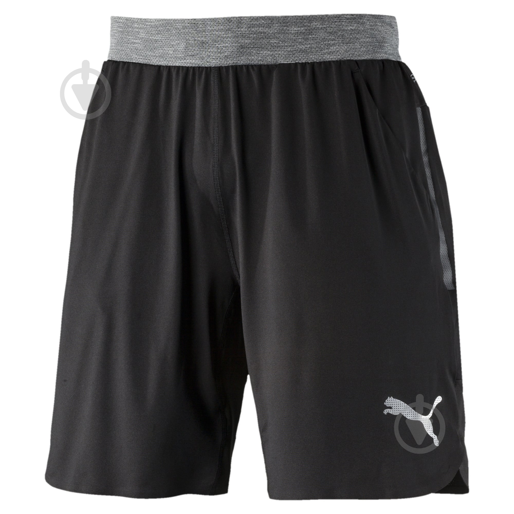 Шорты Puma Bonded Tech Short 9' 51564601 р. L черный - фото 1
