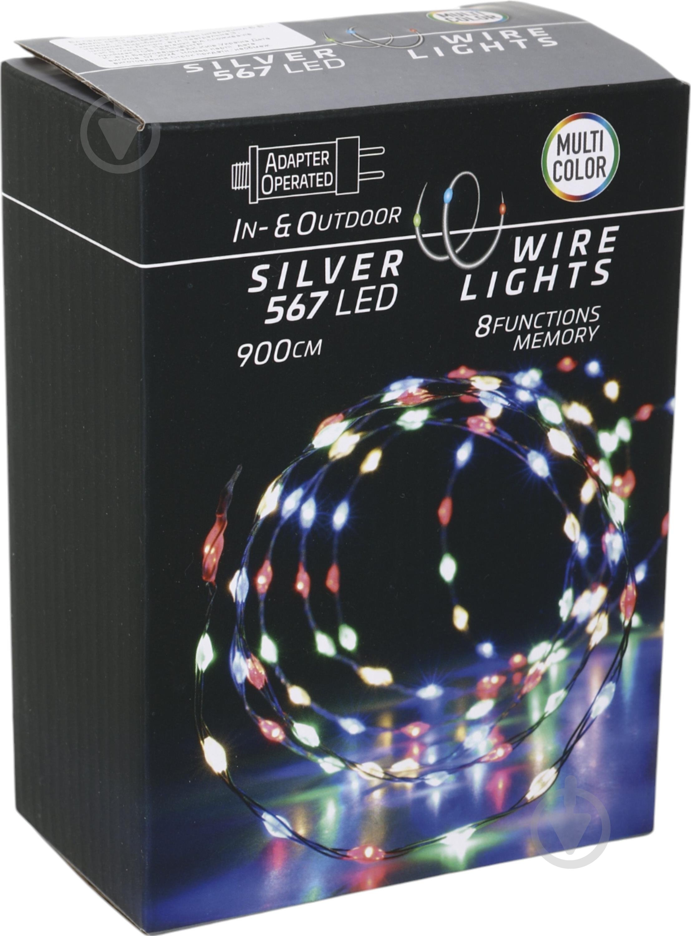 Электрогирлянда линейная Koopman встроенный светодиод (LED) 567 ламп 3 м (AX9736720) - фото 6