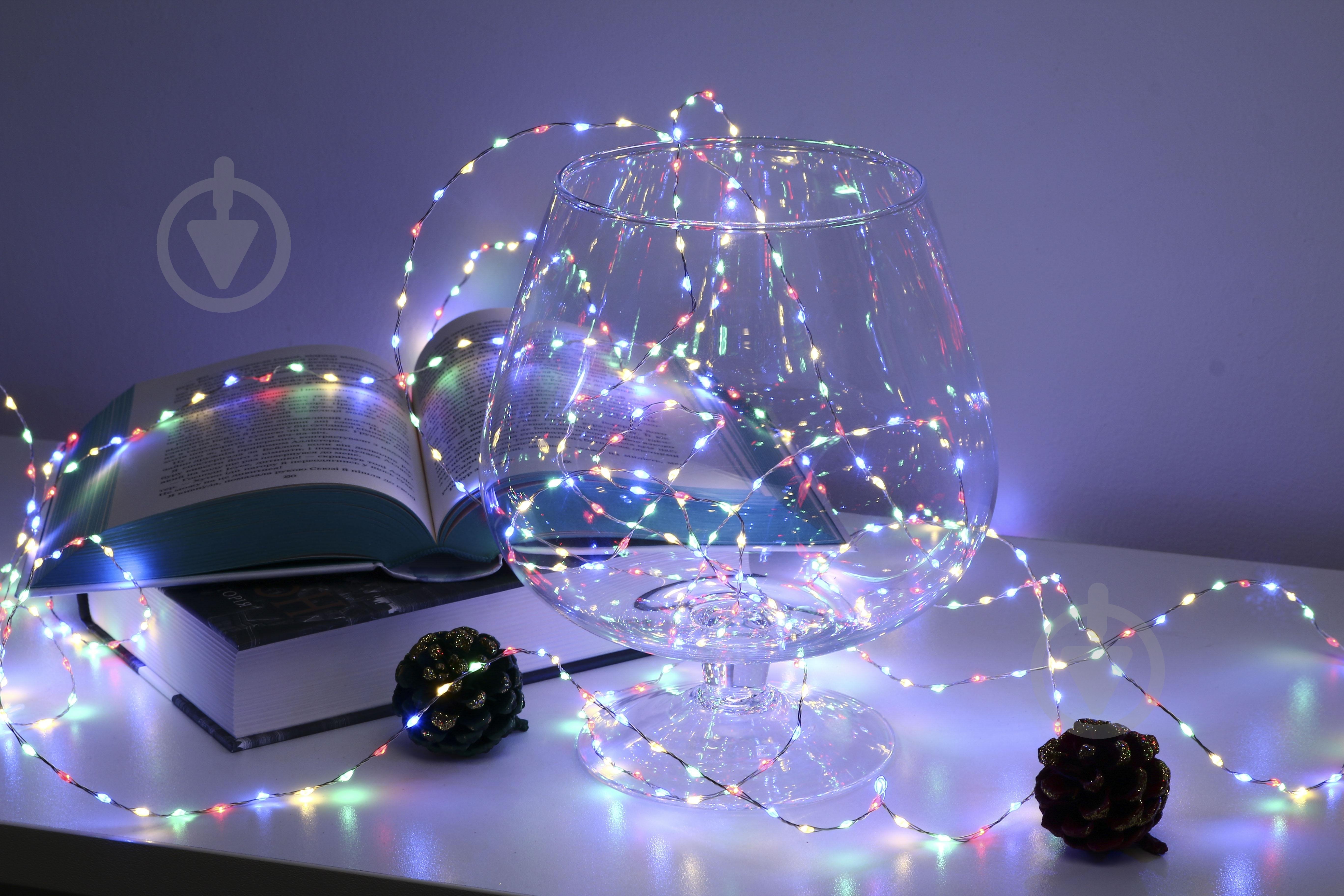 Электрогирлянда линейная Koopman встроенный светодиод (LED) 567 ламп 3 м (AX9736720) - фото 4