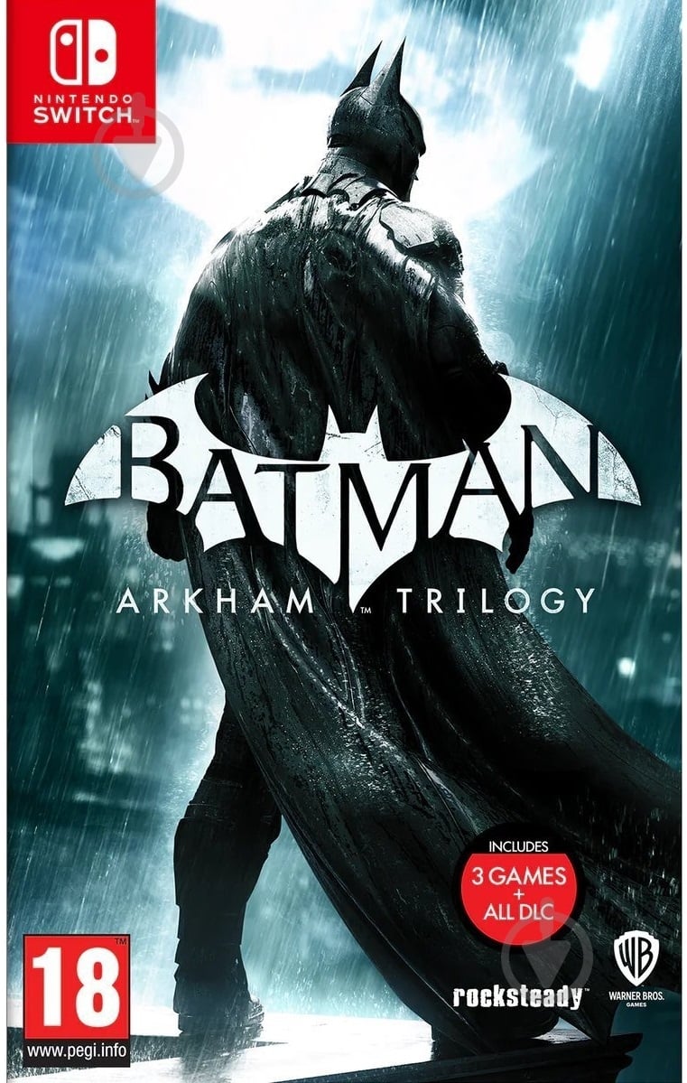 Игра NINTENDO Batman Arkham Trilogy NS - фото 1 Игра NINTENDO Batman Arkham Trilogy NS - фото 1