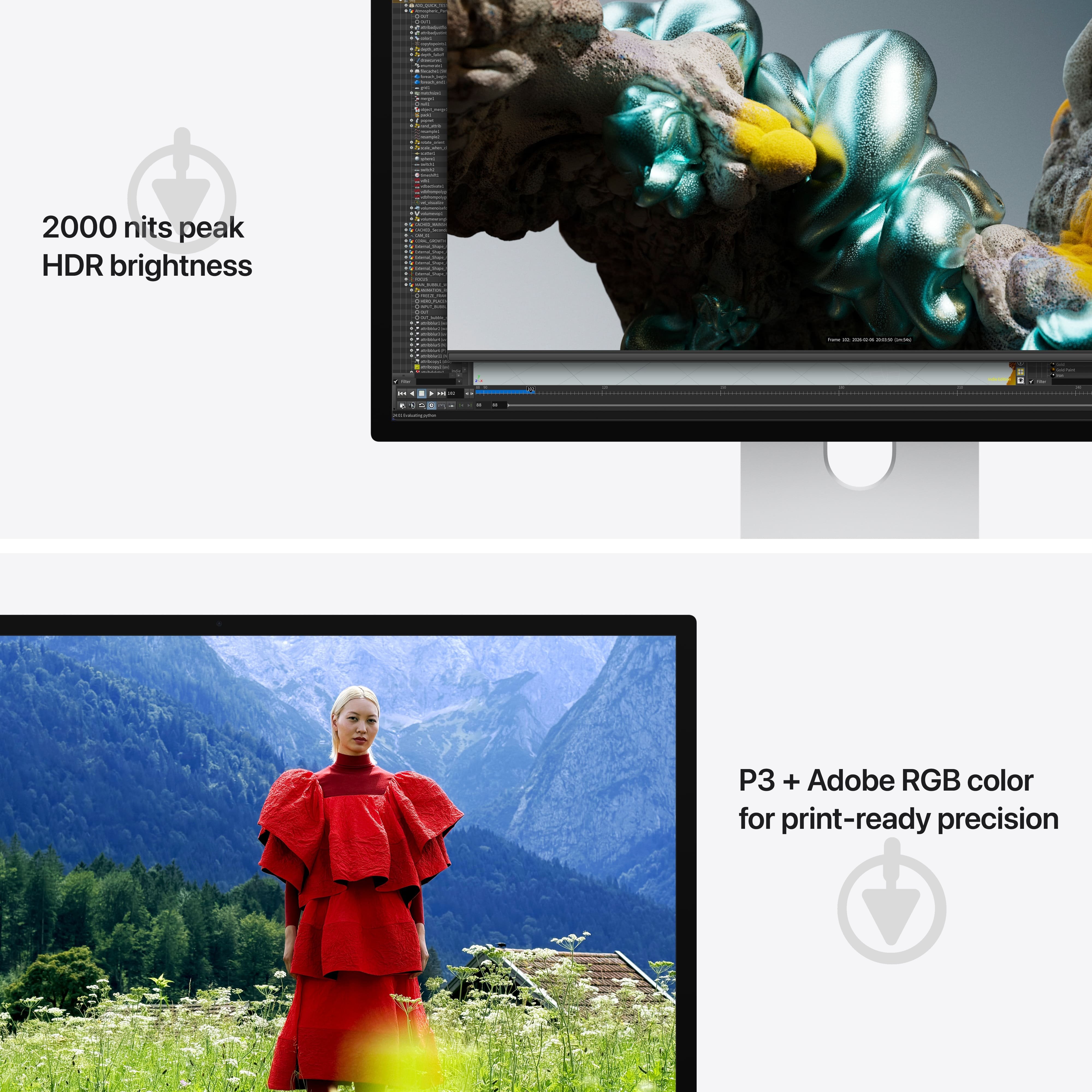 Монітор Apple Studio Display XDR 2026 5K Standard glass 27" (MFEL4RU/A) - фото 4 Монітор Apple Studio Display XDR 2026 5K Standard glass 27" (MFEL4RU/A) - фото 4
