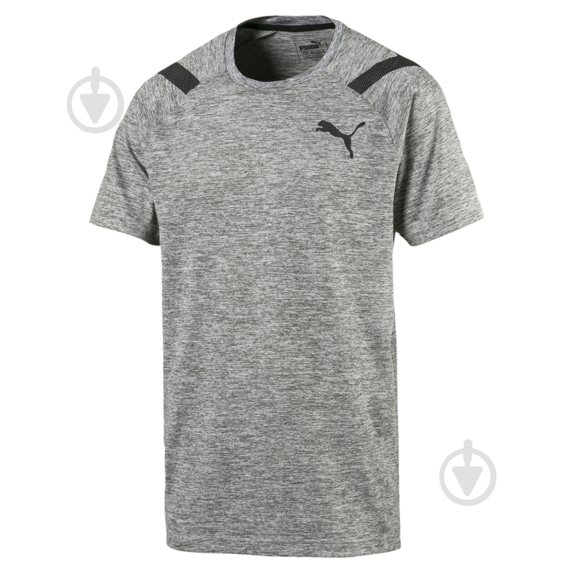 Футболка Puma BONDED TECH SS TEE 51564301 L серый - фото 1