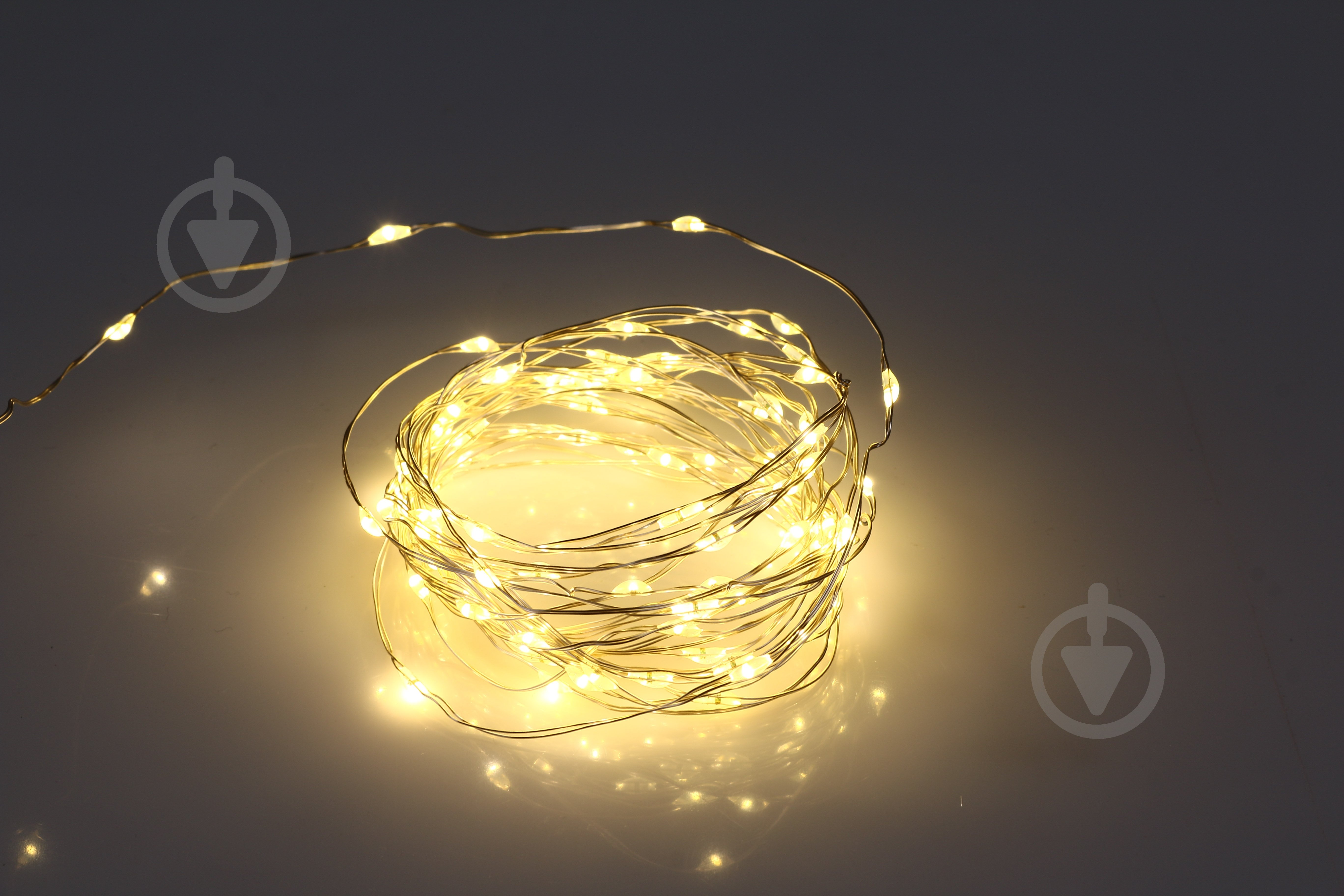 Електрогірлянда світлодіодна Koopman вбудований світлодіод (LED) 100 ламп 4,95 м (AX9731540) - фото 1