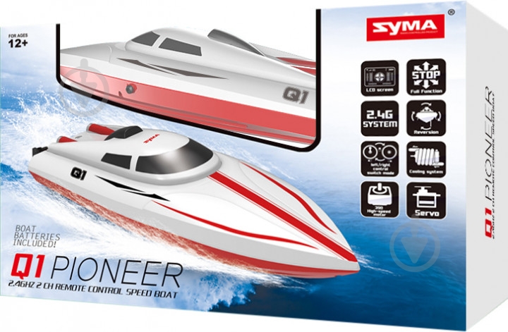 Катер на радиоуправлении Syma Q1 - фото 2 Катер на радиоуправлении Syma Q1 - фото 2