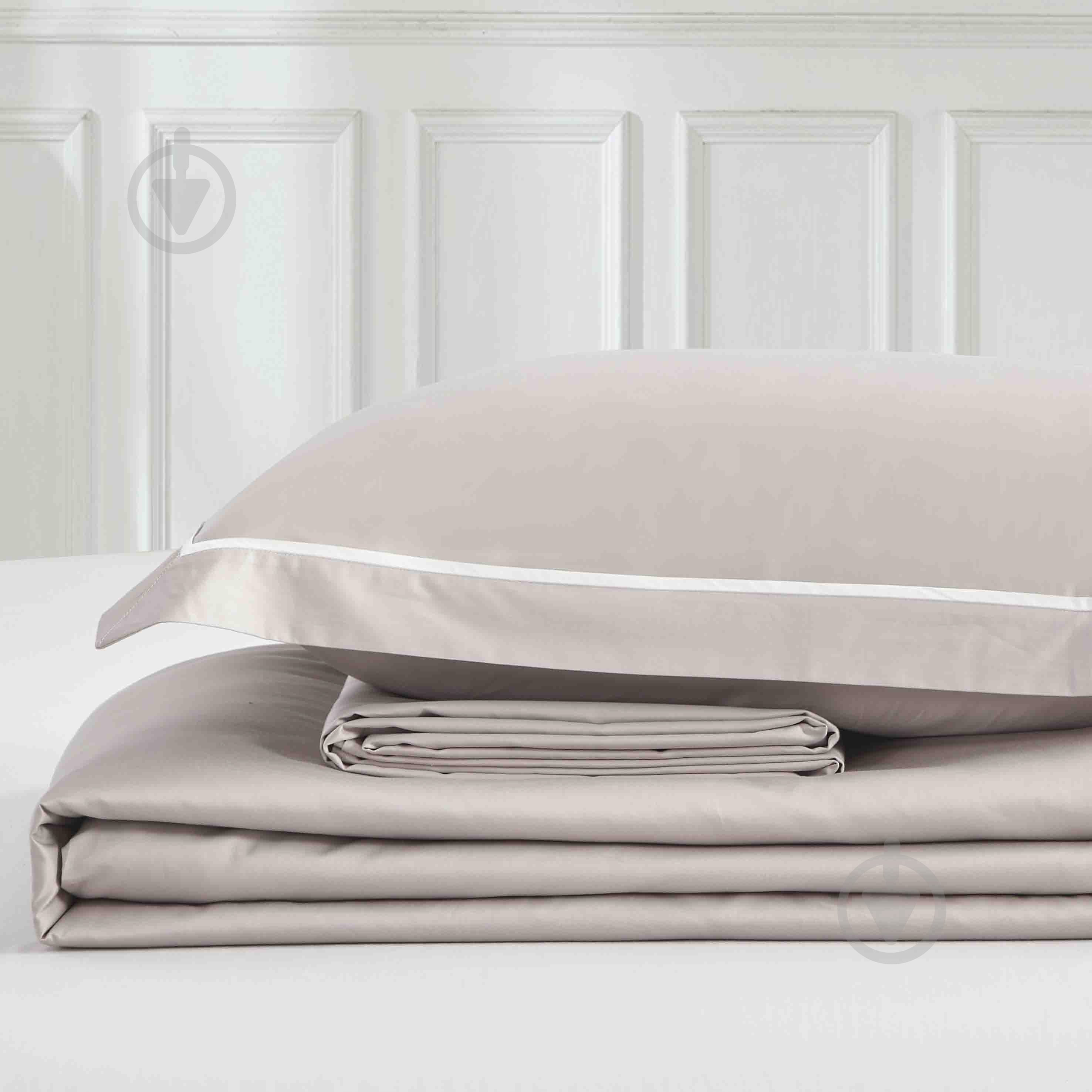 Простынь Solid 240x260 см мокко La Nuit - фото 1