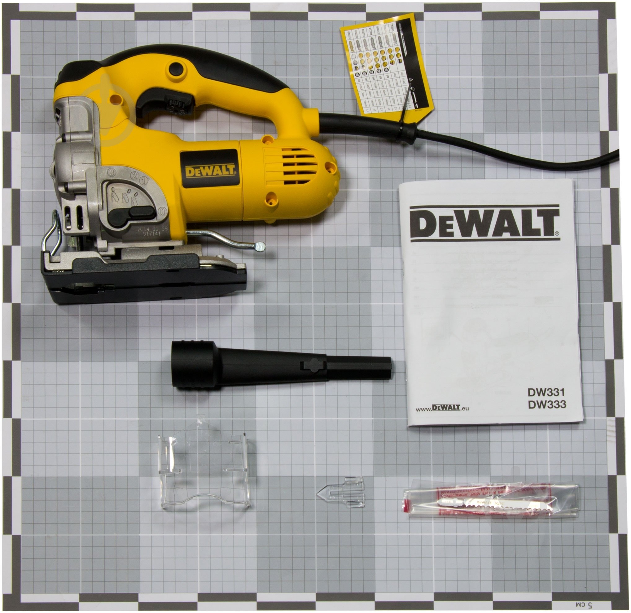 Электролобзик DeWalt DW331K - фото 3