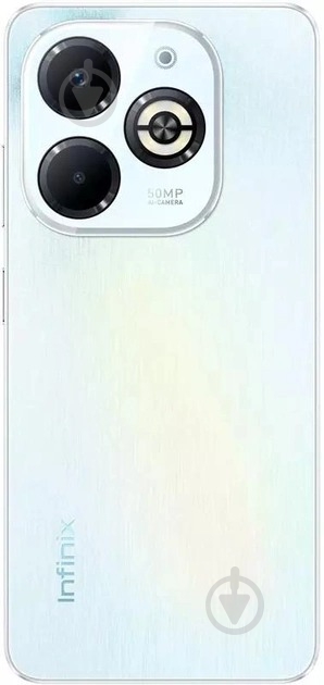 Смартфон Infinix Smart 8 Plus X6526 4/128GB galaxy white - фото 3