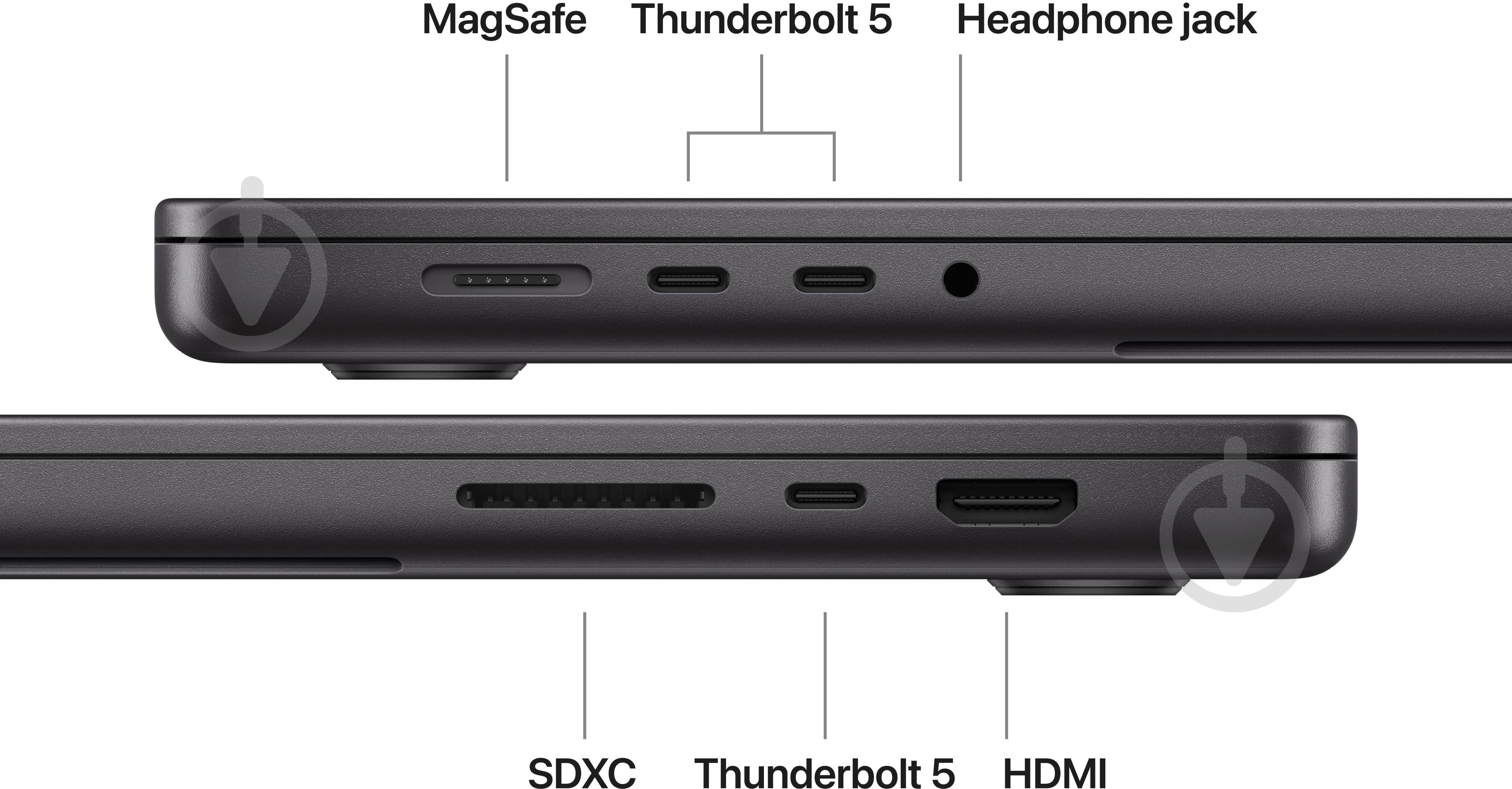 Ноутбук Apple MacBook Pro M5 Max 2026 36GB/2TB 16,2" (MGED4UA/A) space black - фото 7