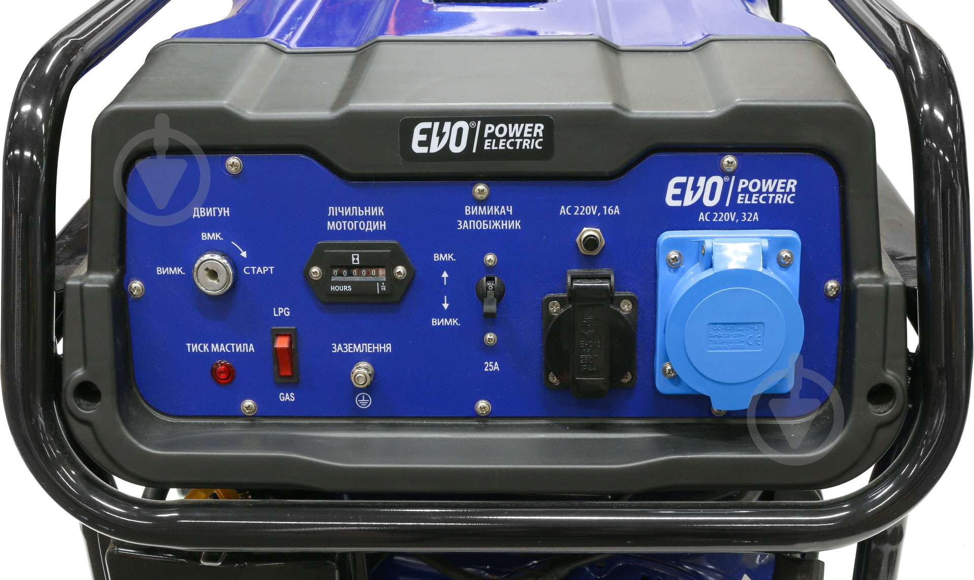 Генератор комбинированный EVO 5,5 кВт / 6 кВт 230 В LPG6500 - фото 4 Генератор комбинированный EVO 5,5 кВт / 6 кВт 230 В LPG6500 - фото 4