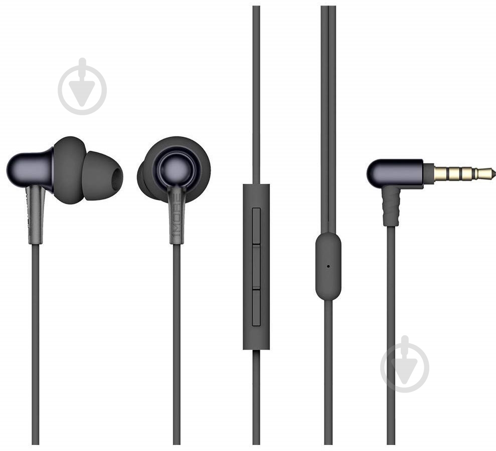 Гарнітура 1More Stylish In-Ear headphones (E1025) black - фото 1